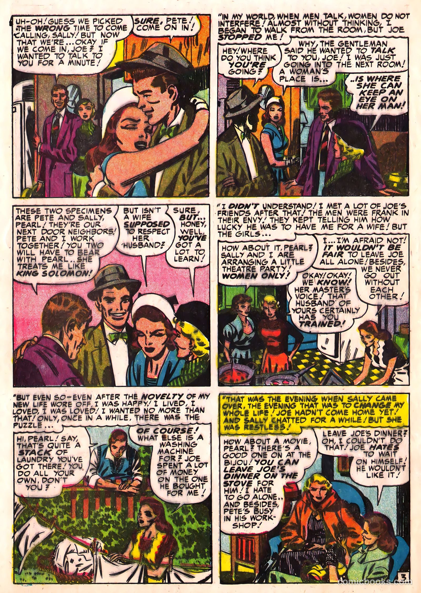 Young Romance #30 (1951) — page 42 of 53