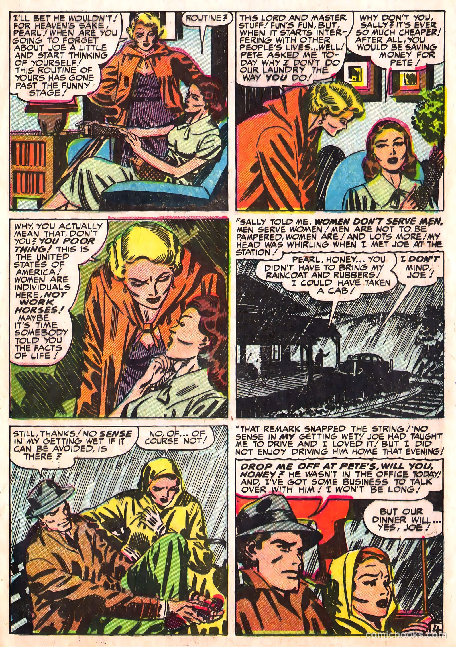 Young Romance #30 (1951) — page 43 of 53