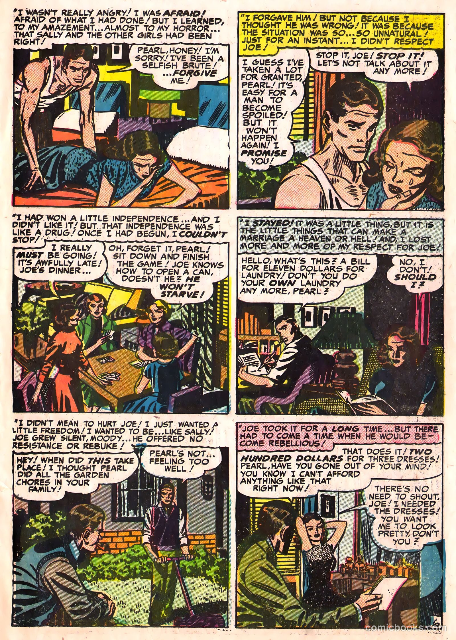 Young Romance #30 (1951) — page 45 of 53