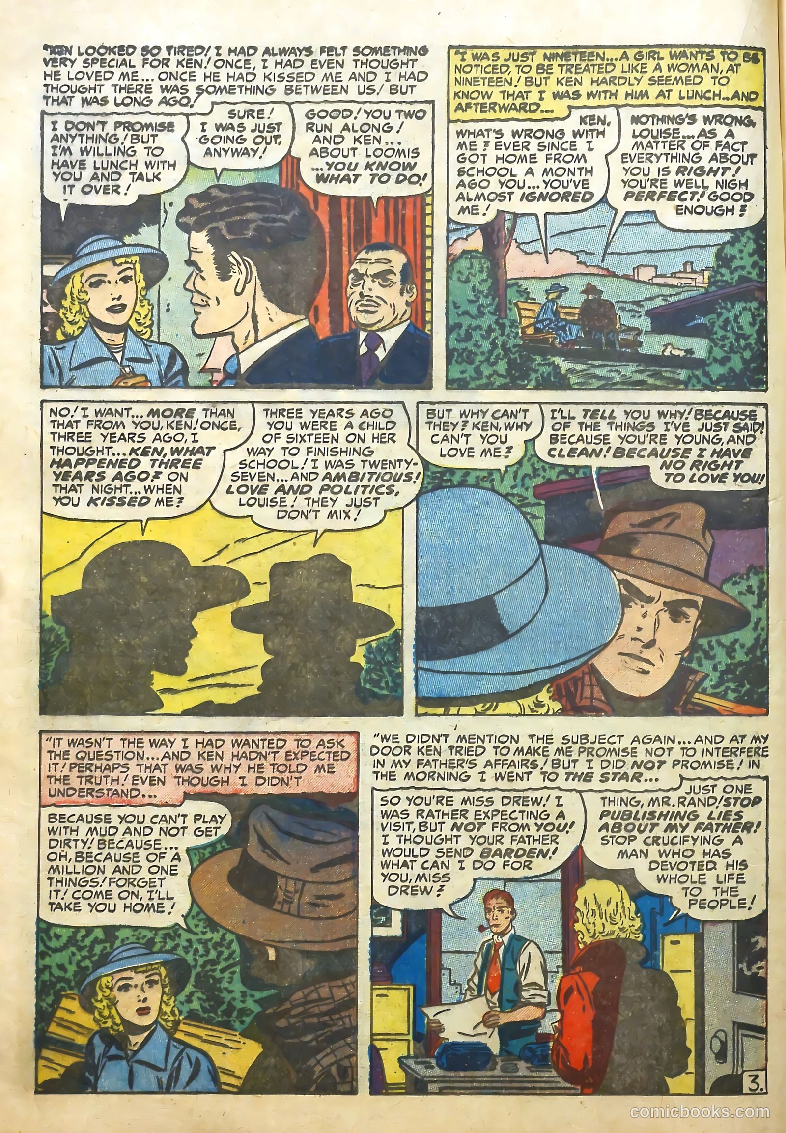 Young Romance #31 (1948) — page 19 of 53