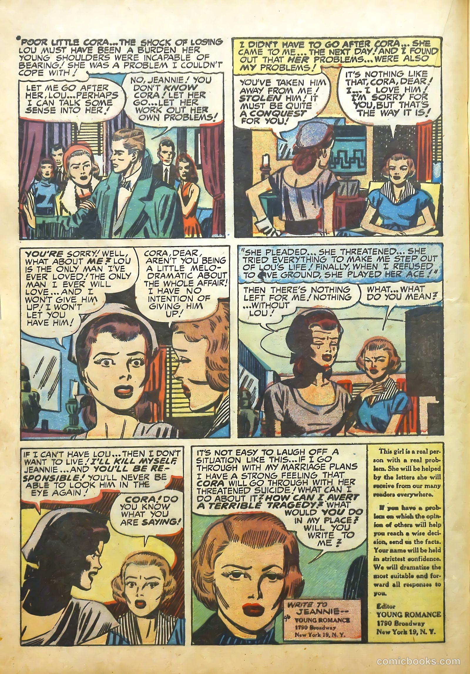 Young Romance #31 (1948) — page 29 of 53
