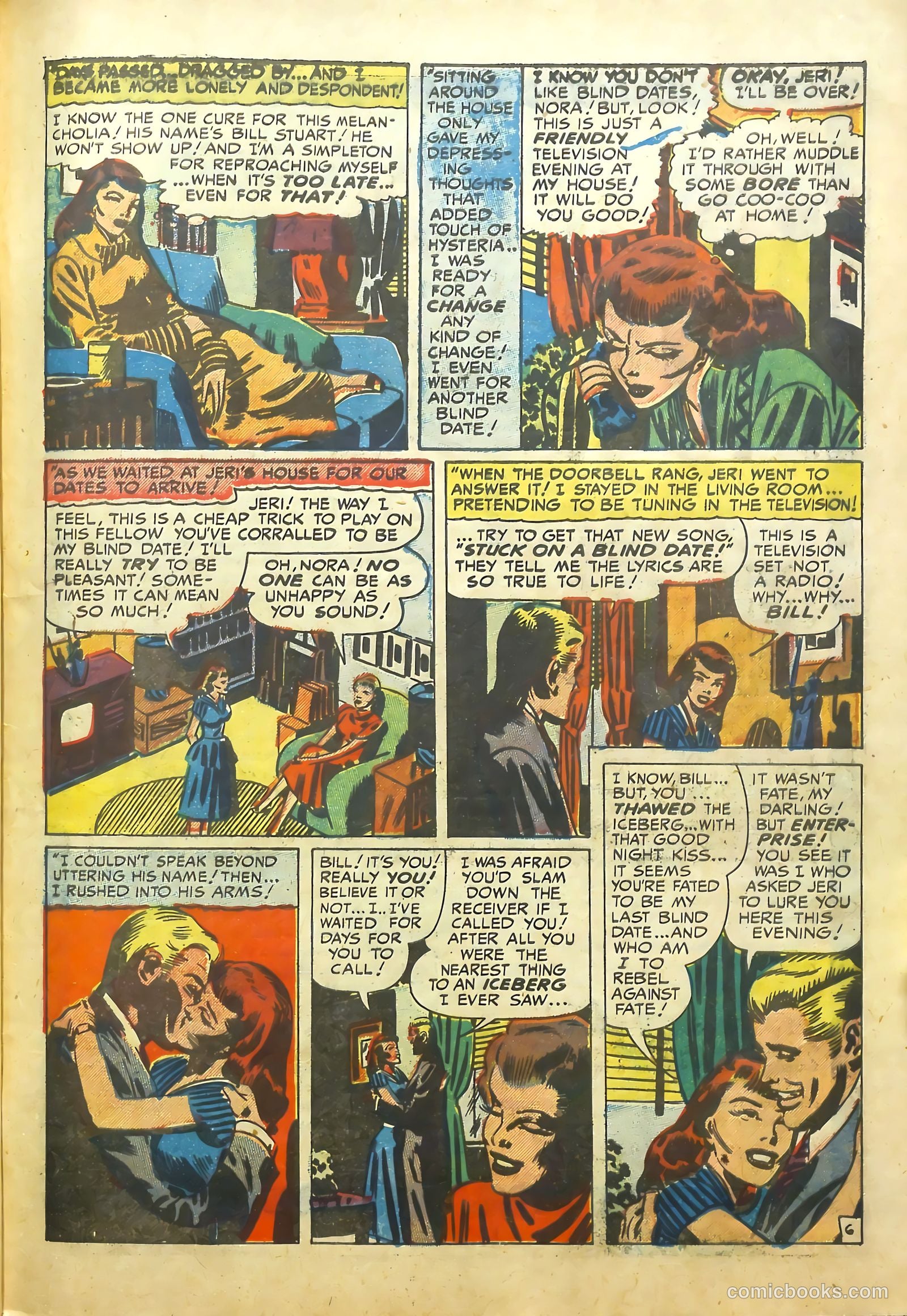 Young Romance #31 (1948) — page 38 of 53