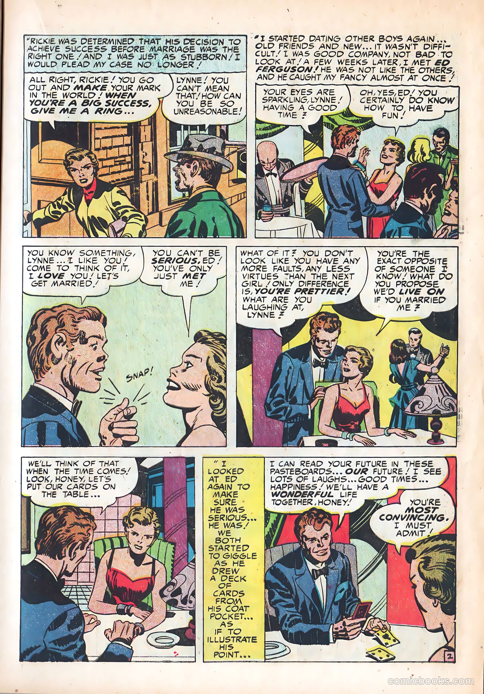 Young Romance #32 (1949) — page 17 of 52