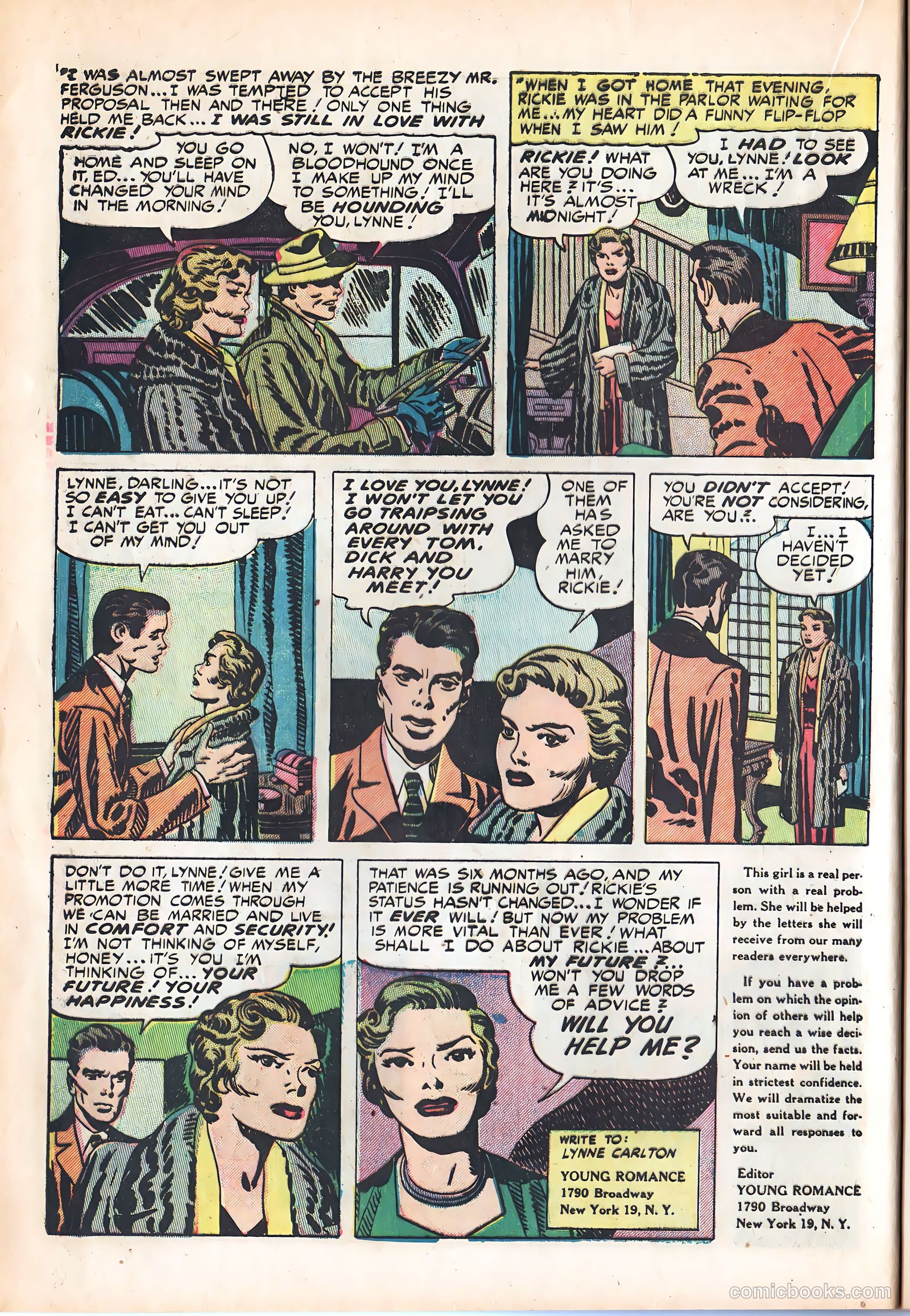 Young Romance #32 (1949) — page 18 of 52
