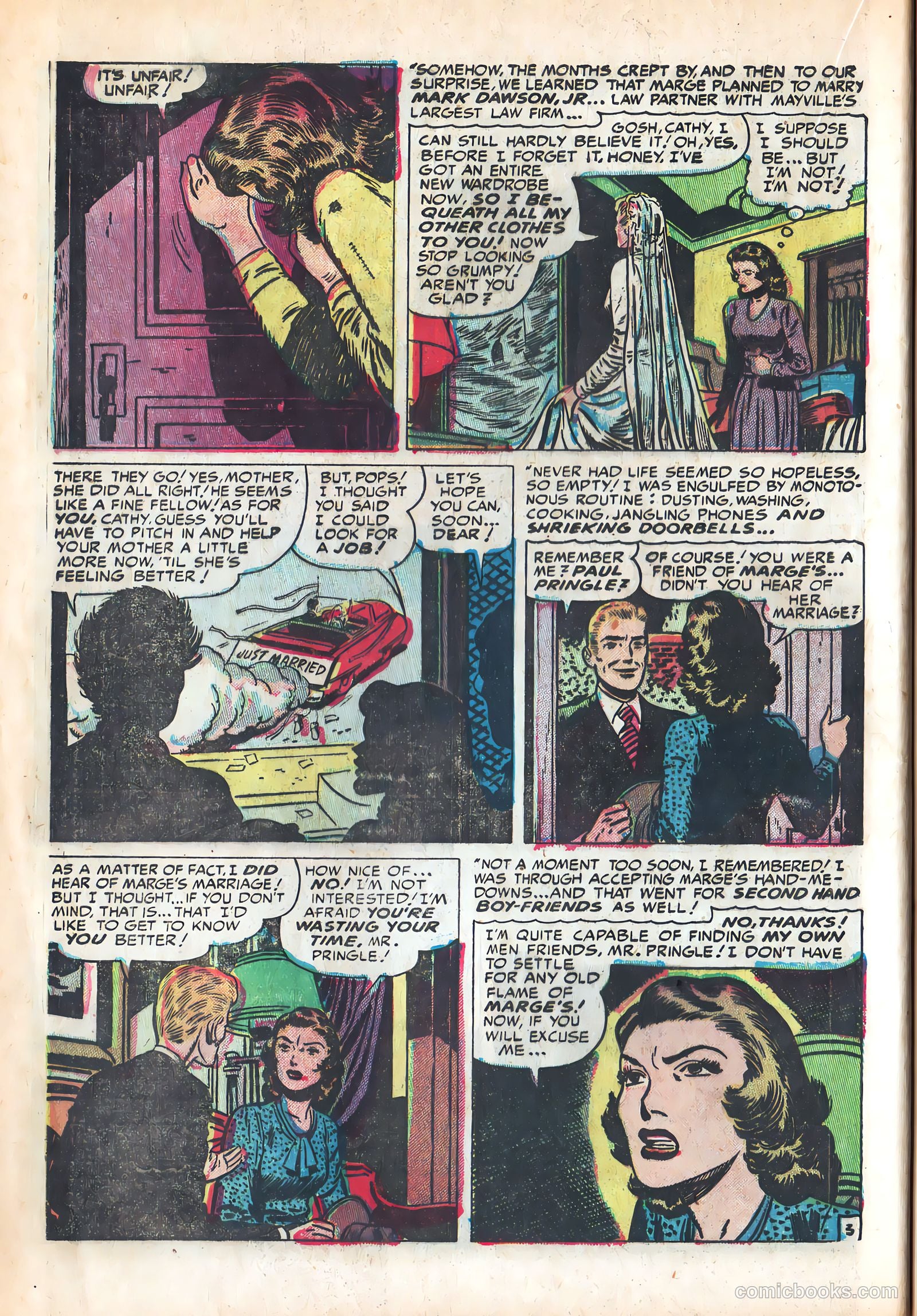 Young Romance #32 (1949) — page 22 of 52