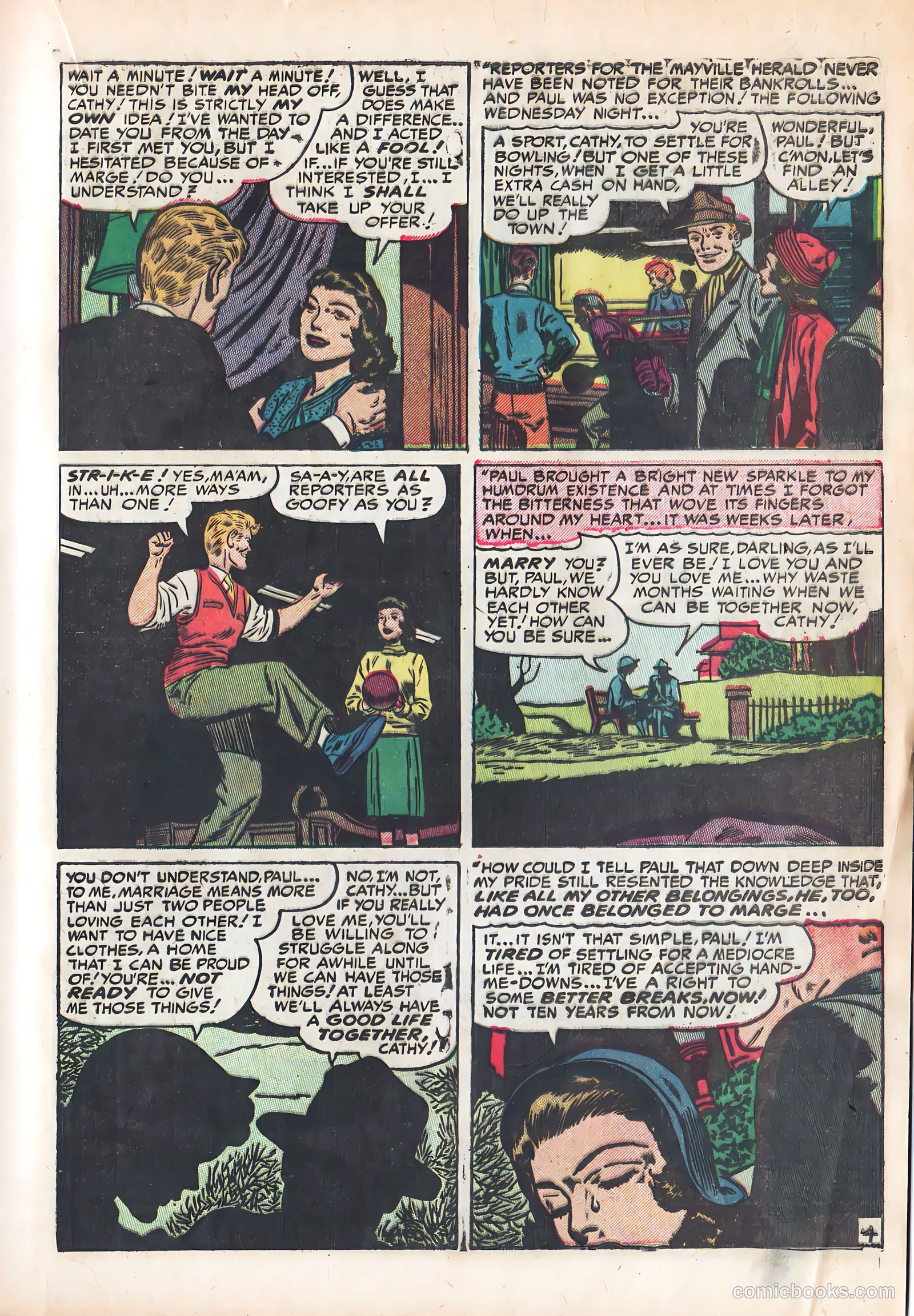 Young Romance #32 (1949) — page 23 of 52