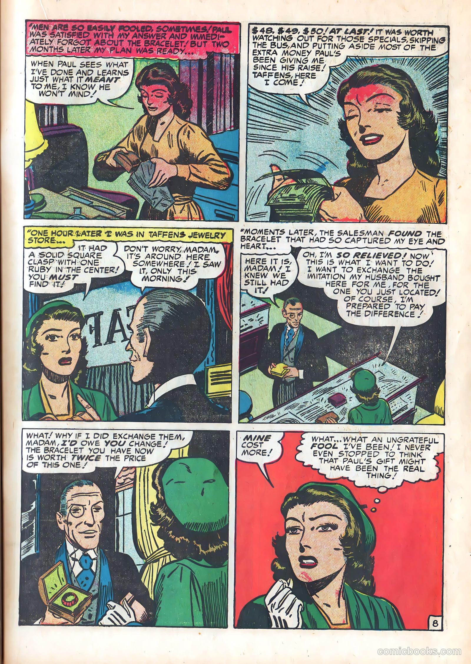 Young Romance #32 (1949) — page 27 of 52