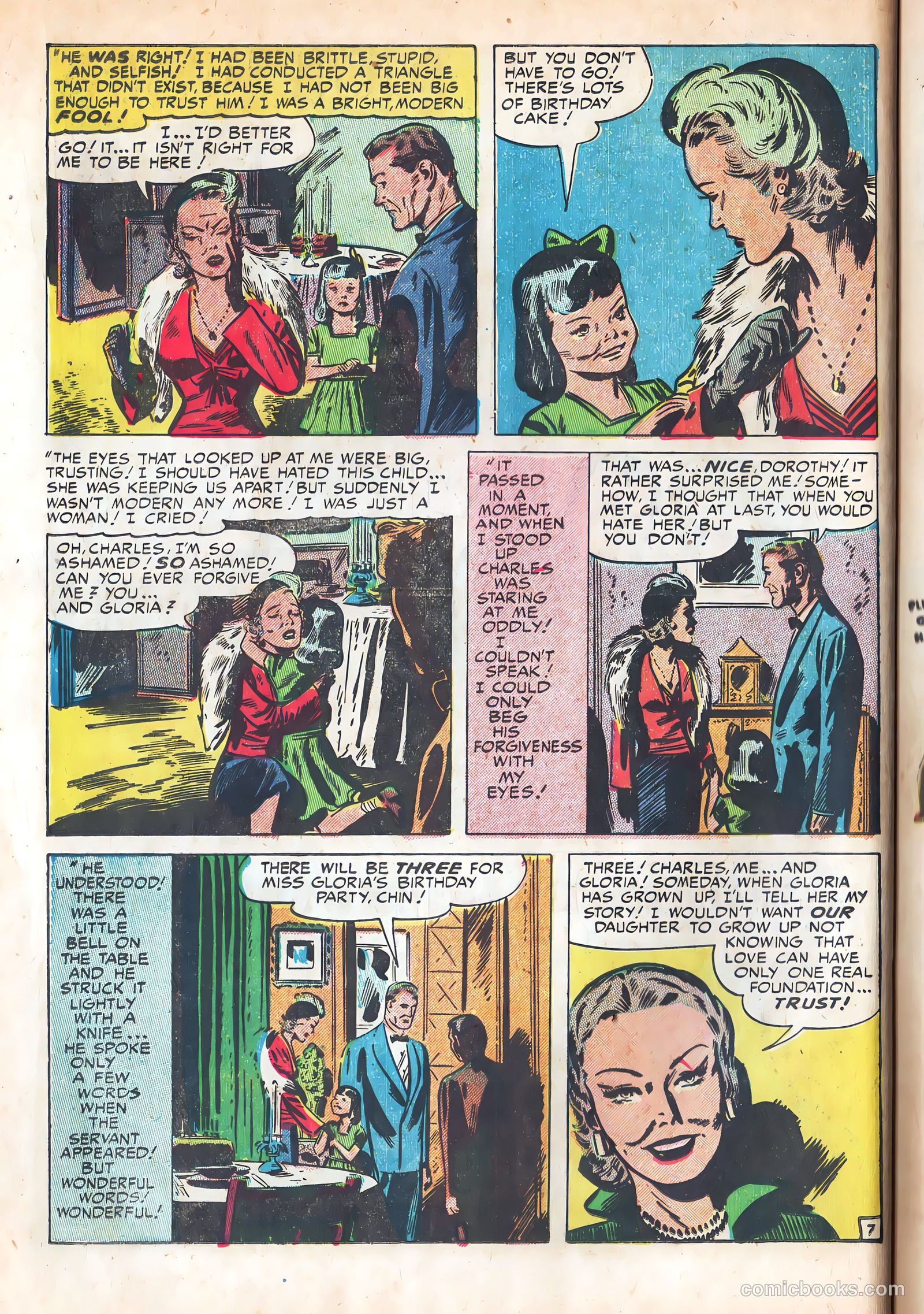 Young Romance #32 (1949) — page 48 of 52