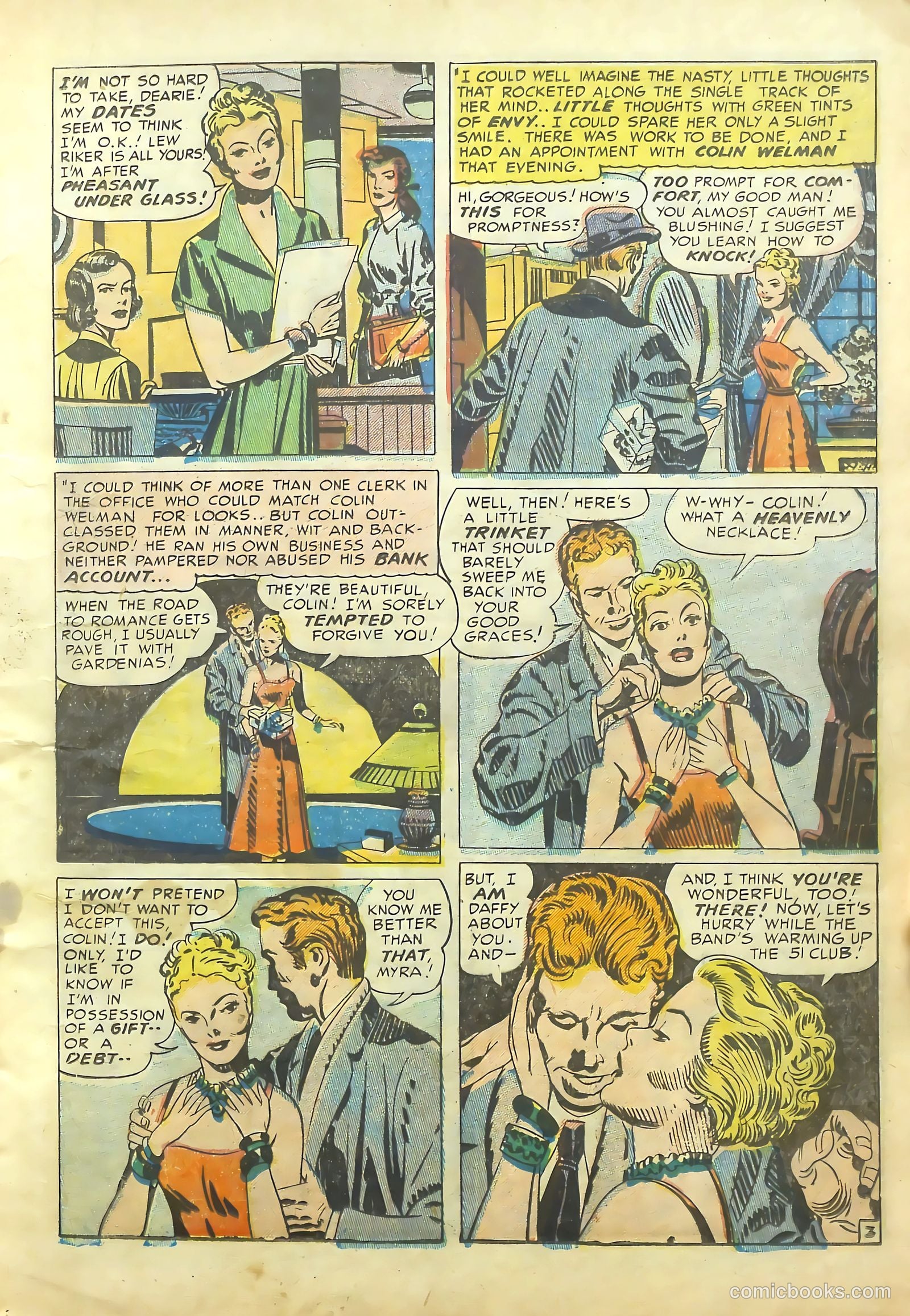 Young Romance #33 (1950) — page 6 of 53