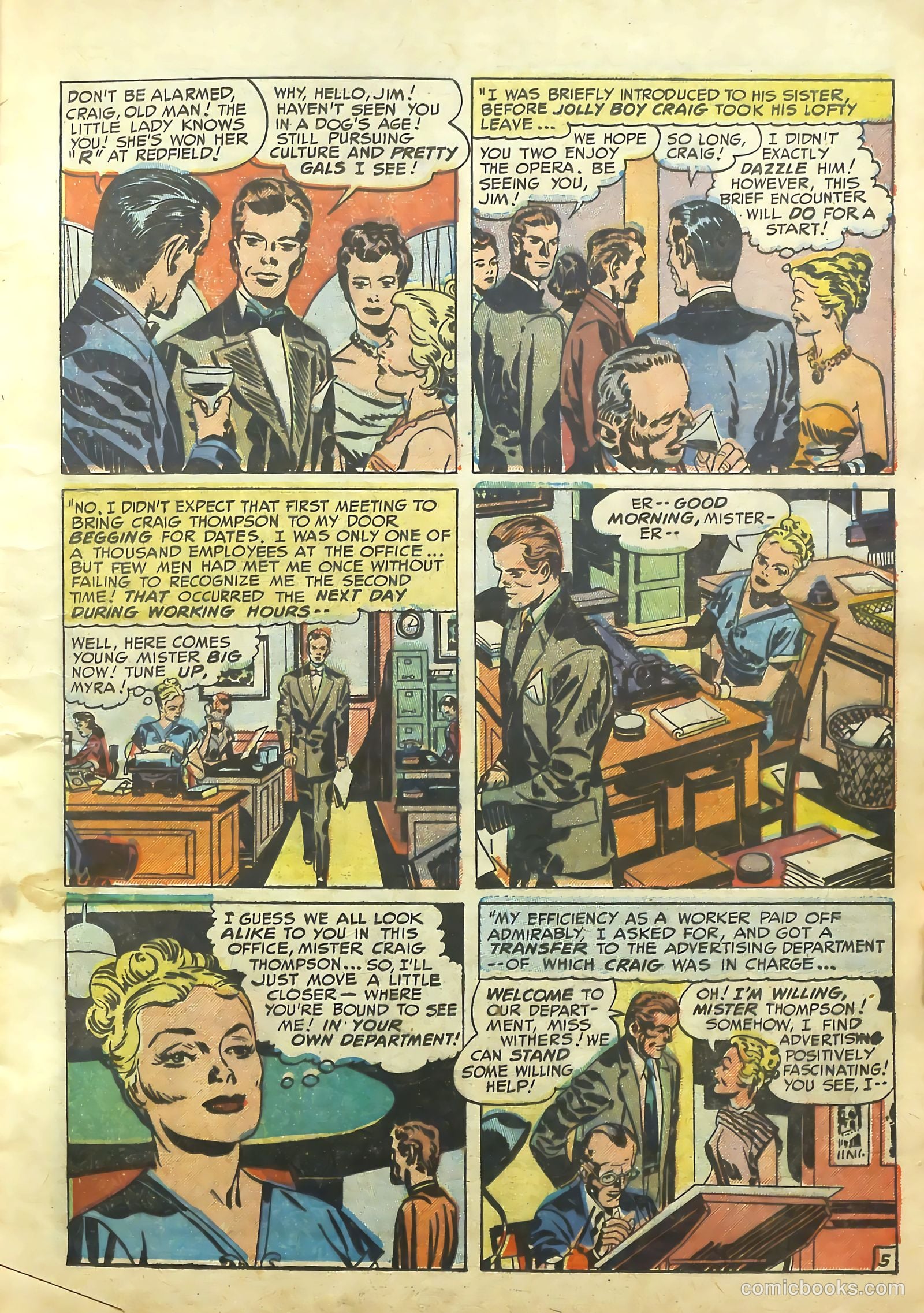 Young Romance #33 (1950) — page 8 of 53
