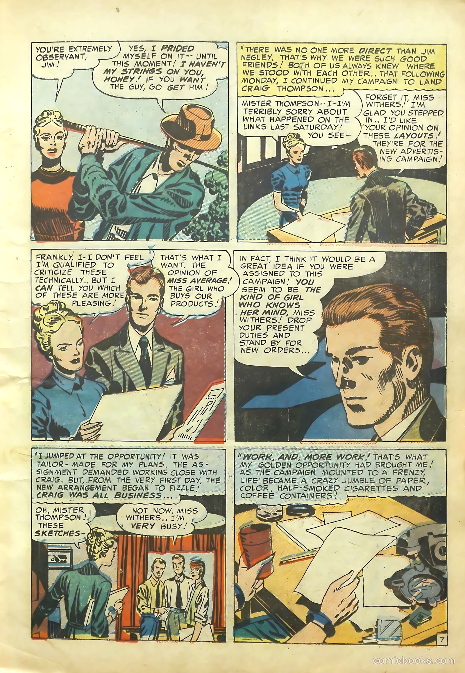 Young Romance #33 (1950) — page 10 of 53