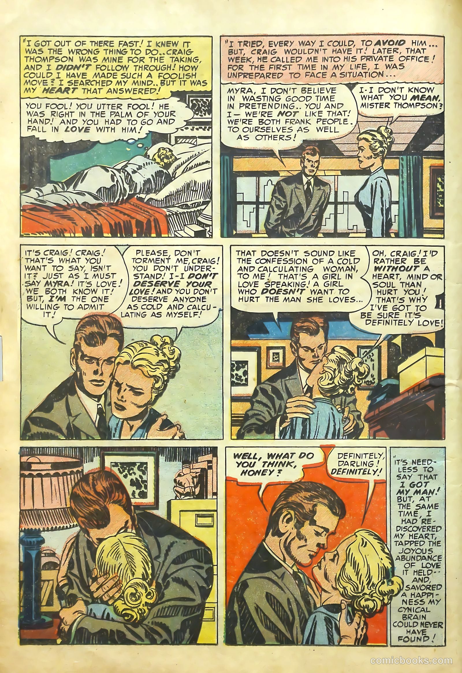 Young Romance #33 (1950) — page 13 of 53