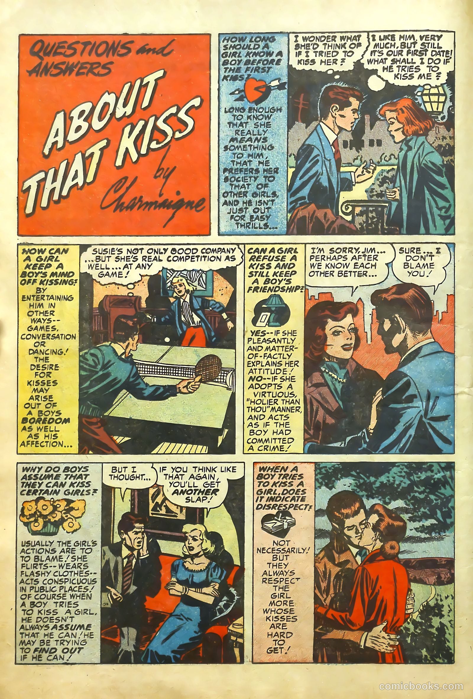 Young Romance #33 (1950) — page 15 of 53