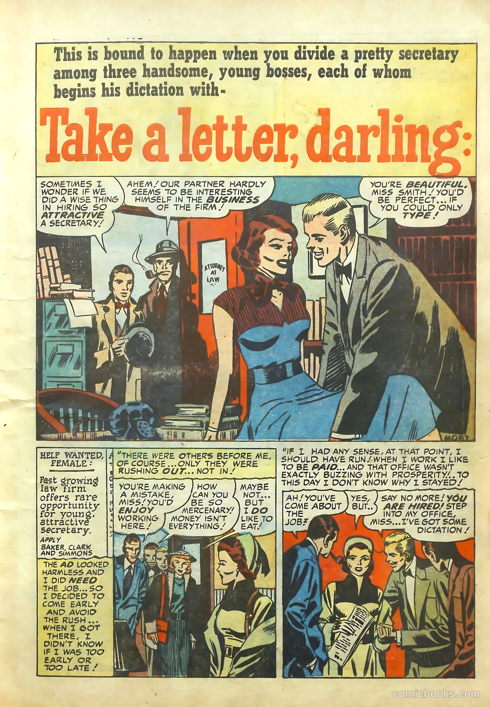 Young Romance #33 (1950) — page 16 of 53