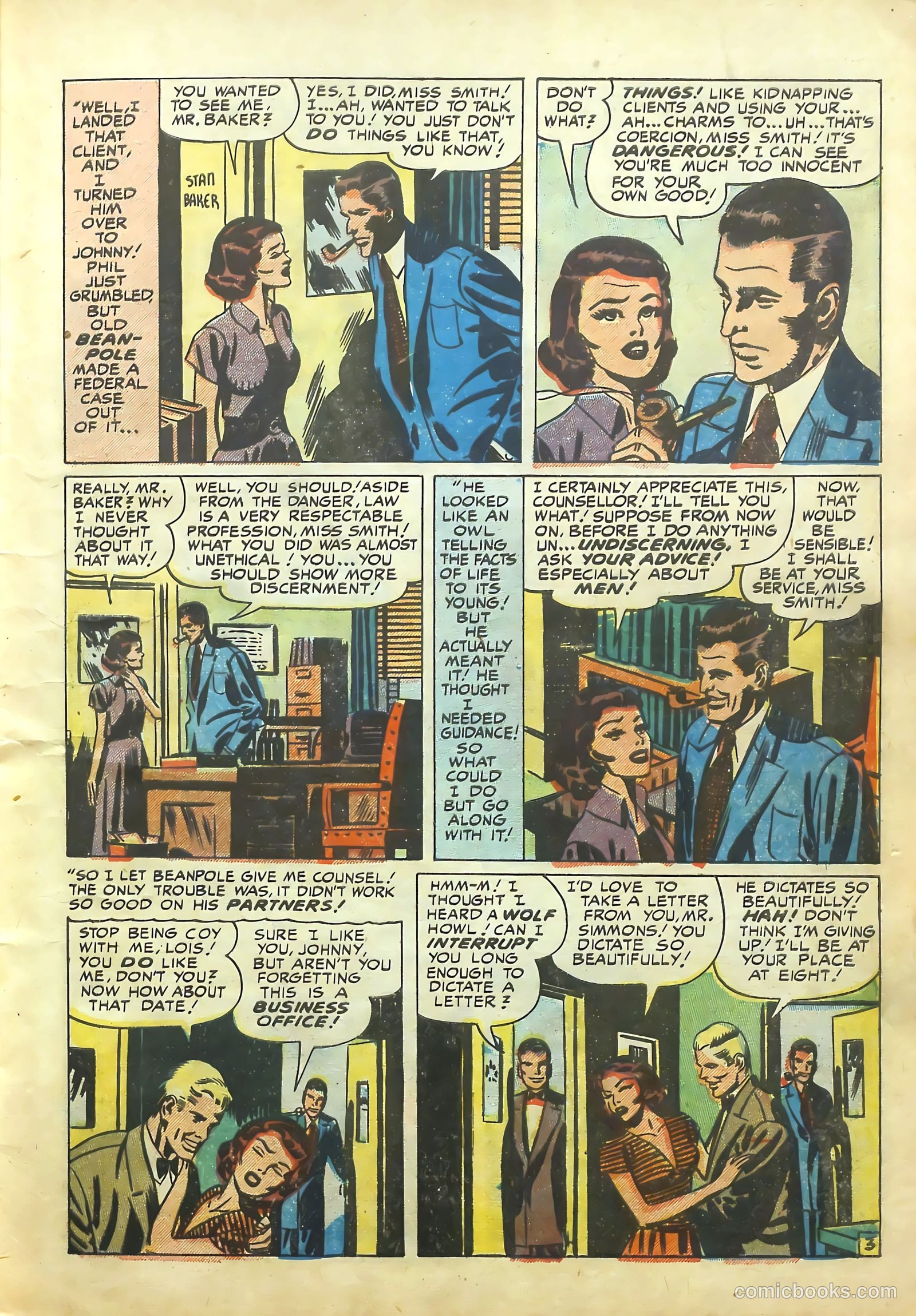 Young Romance #33 (1950) — page 18 of 53