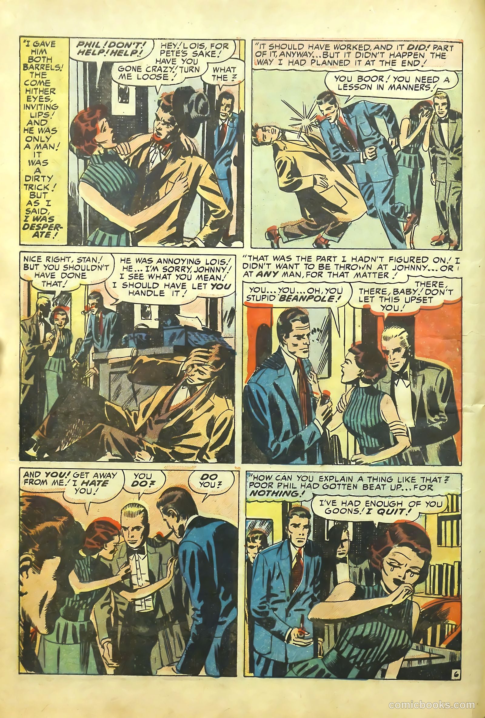 Young Romance #33 (1950) — page 21 of 53