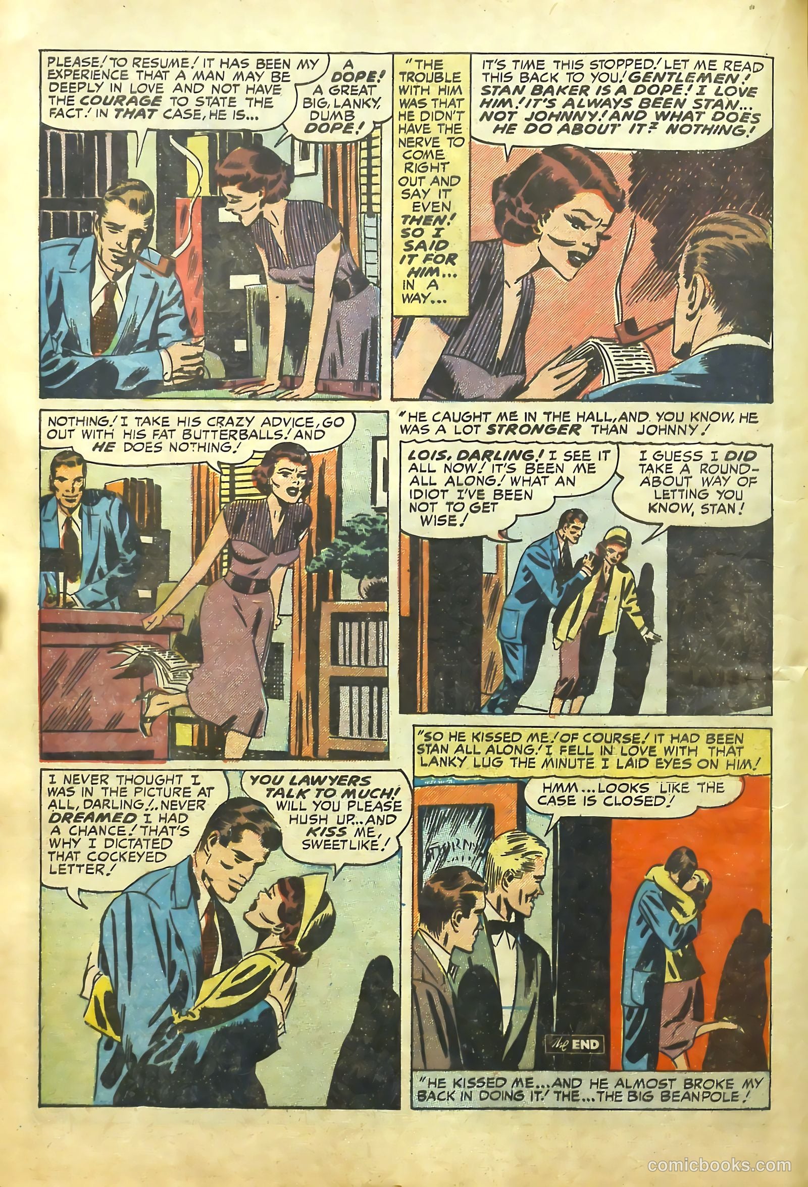 Young Romance #33 (1950) — page 23 of 53