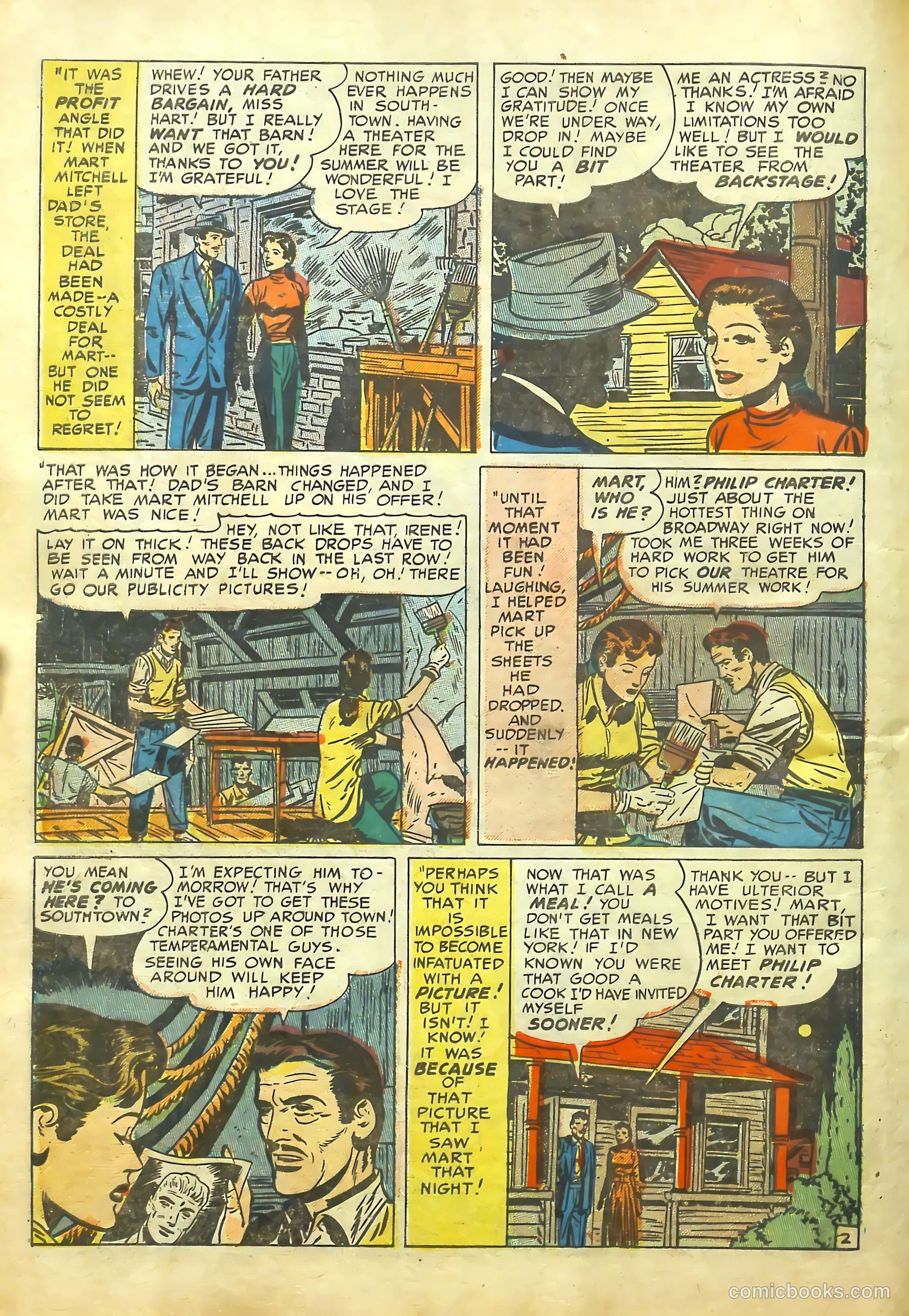 Young Romance #33 (1950) — page 27 of 53
