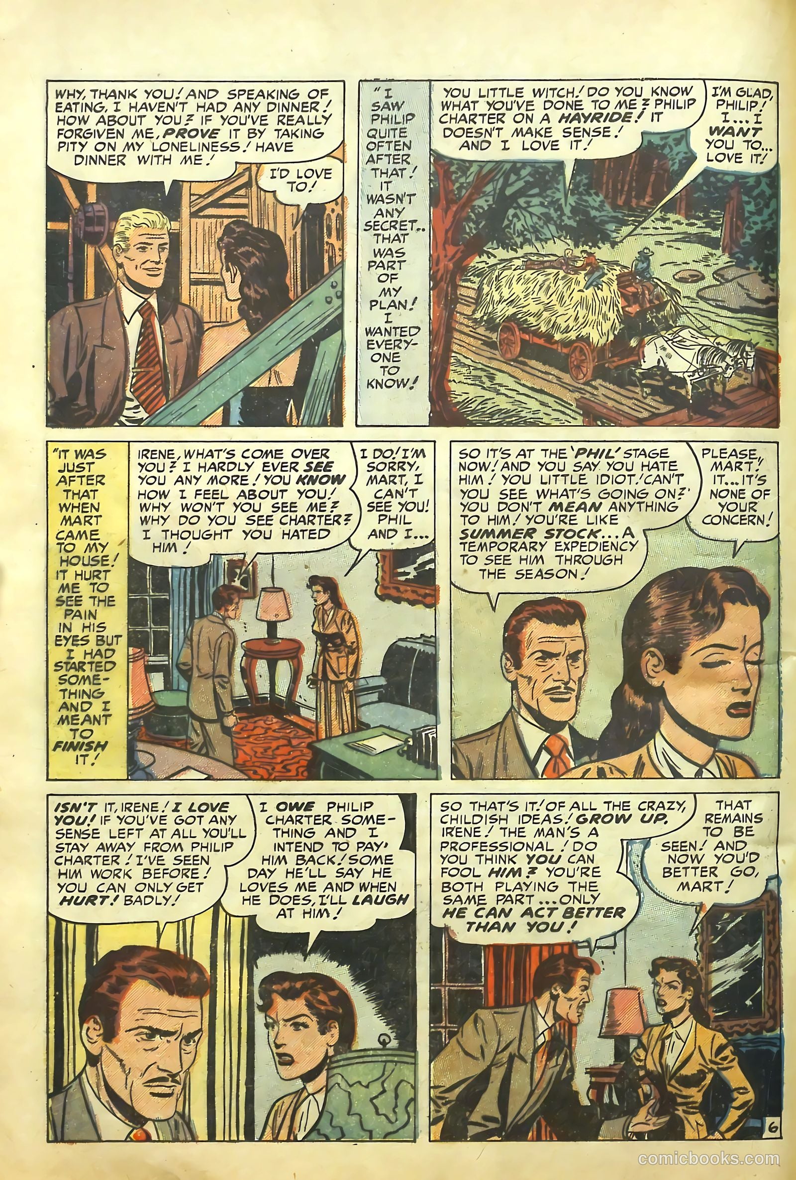 Young Romance #33 (1950) — page 31 of 53
