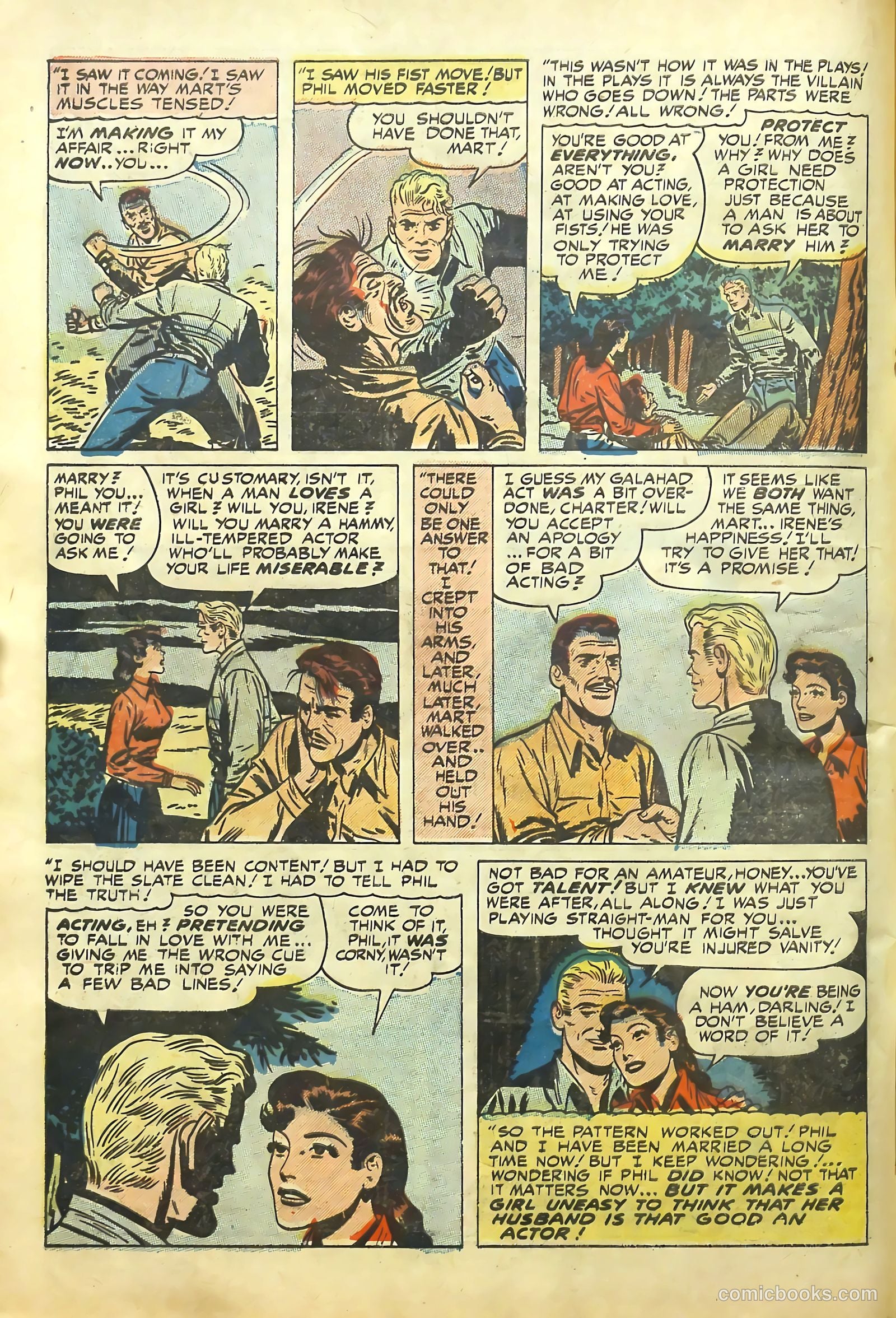 Young Romance #33 (1950) — page 33 of 53