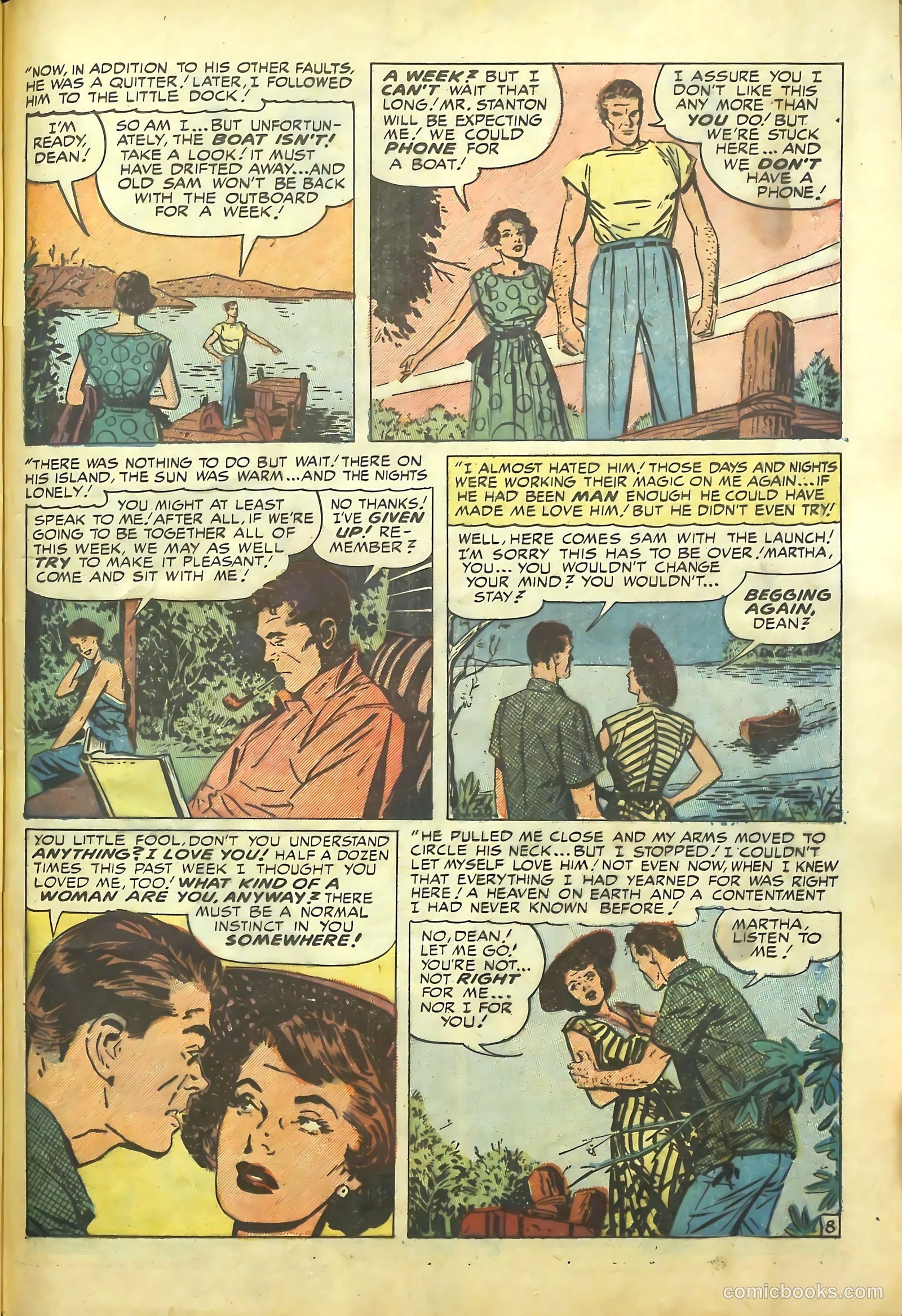 Young Romance #33 (1950) — page 48 of 53