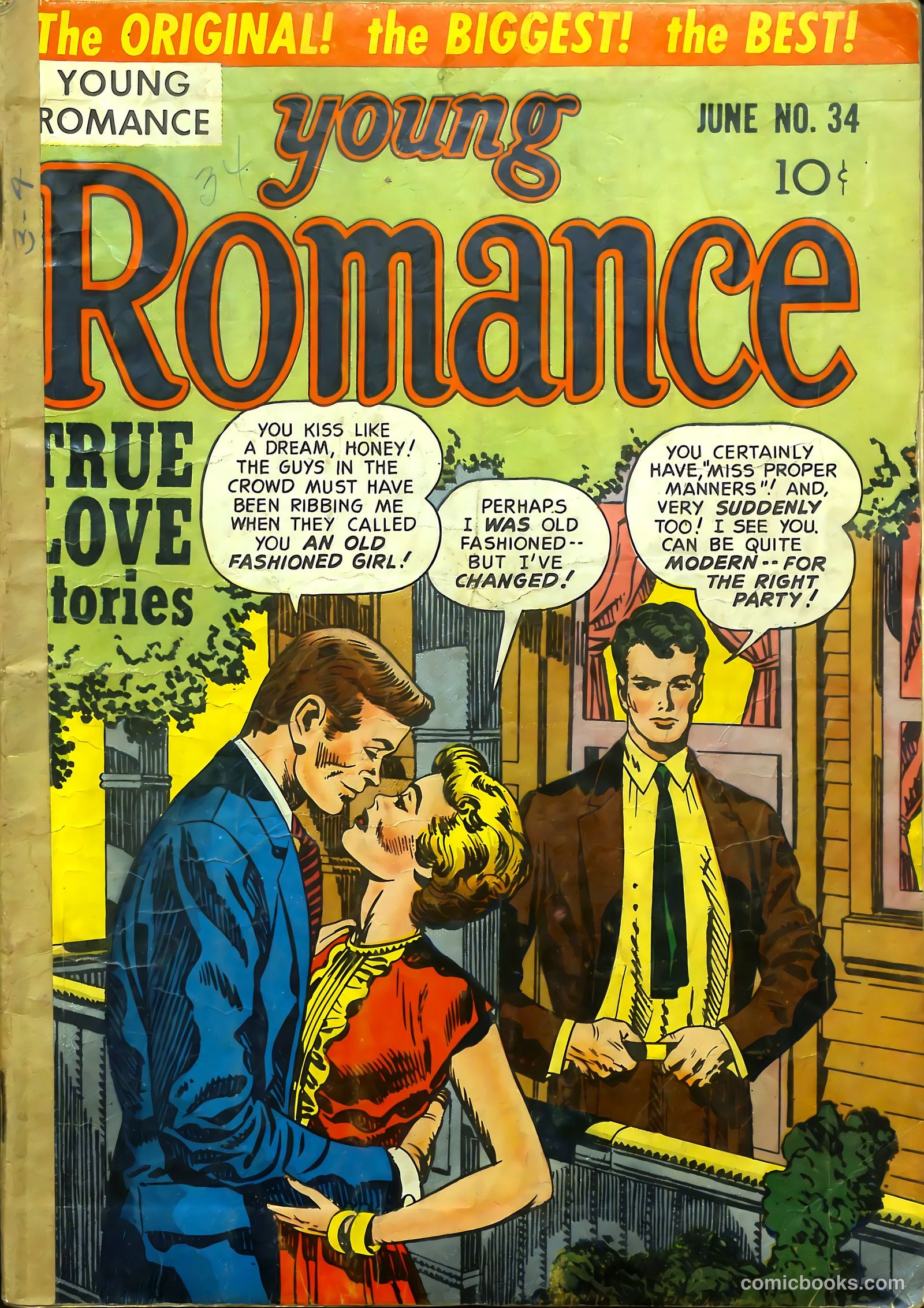 Young Romance #34 (1950) — page 2 of 53