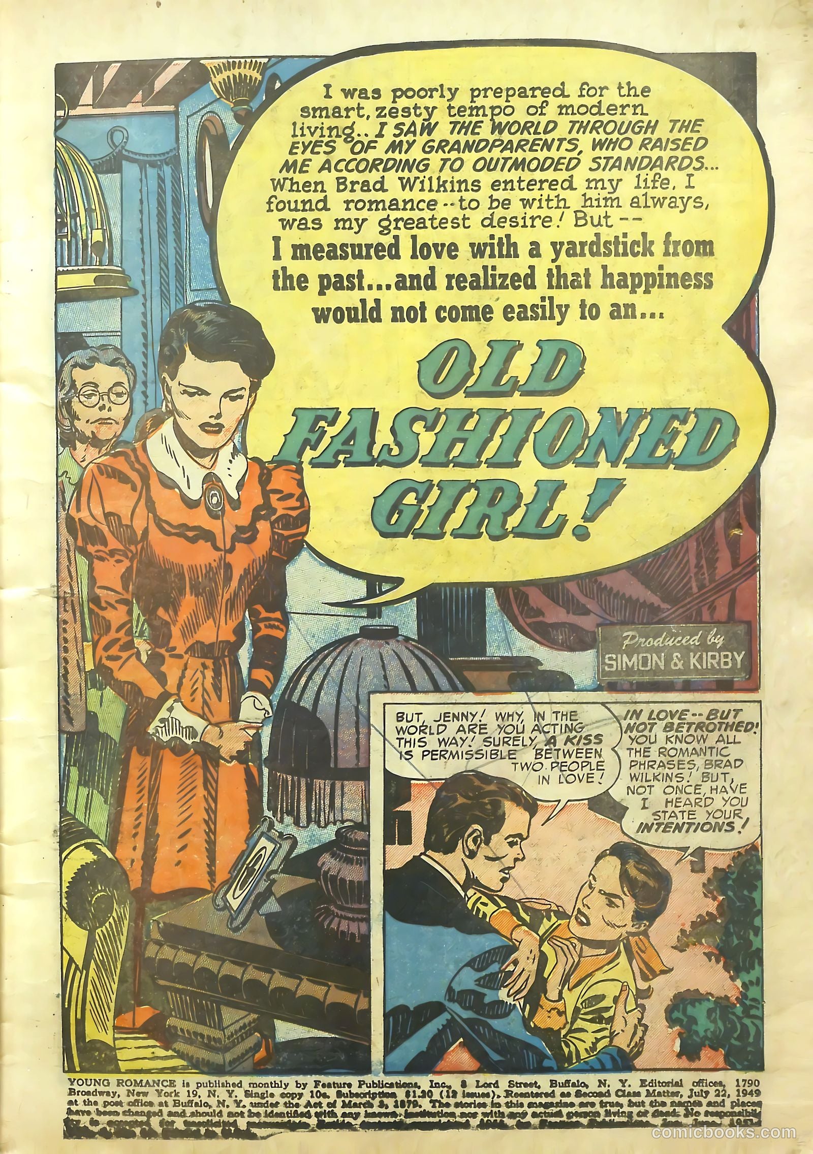 Young Romance #34 (1950) — page 4 of 53