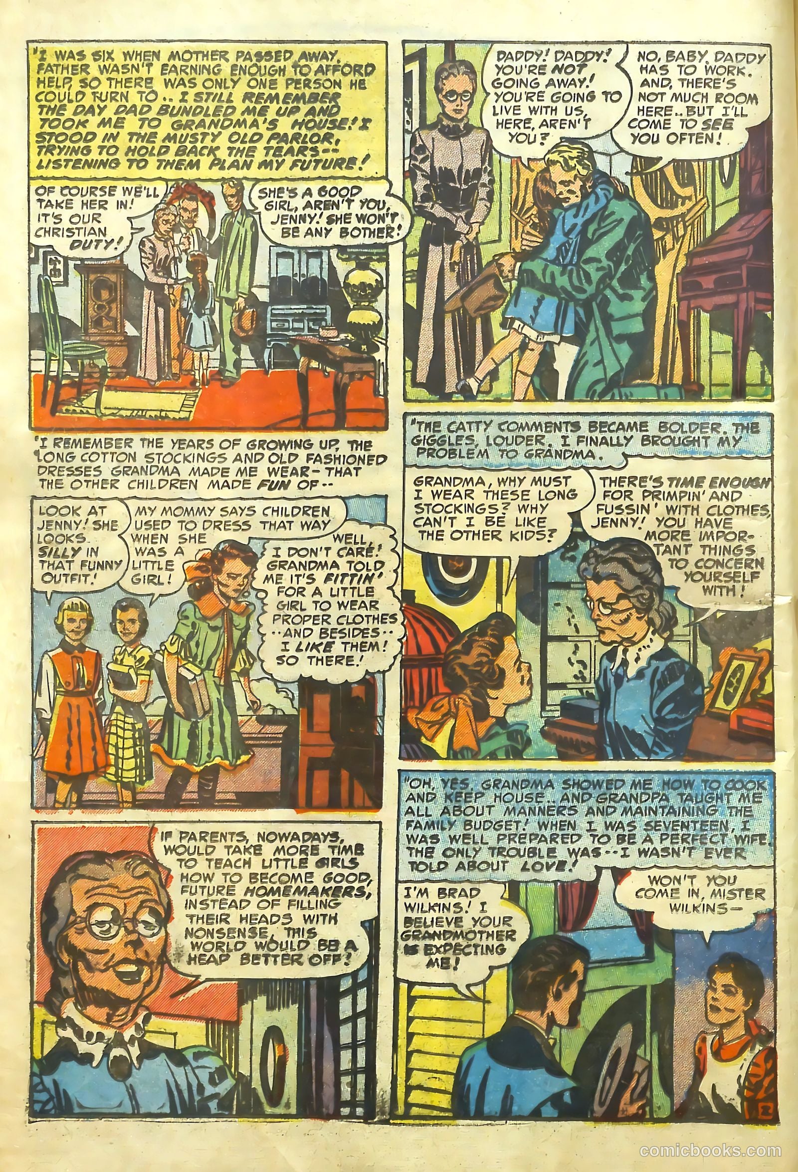 Young Romance #34 (1950) — page 5 of 53