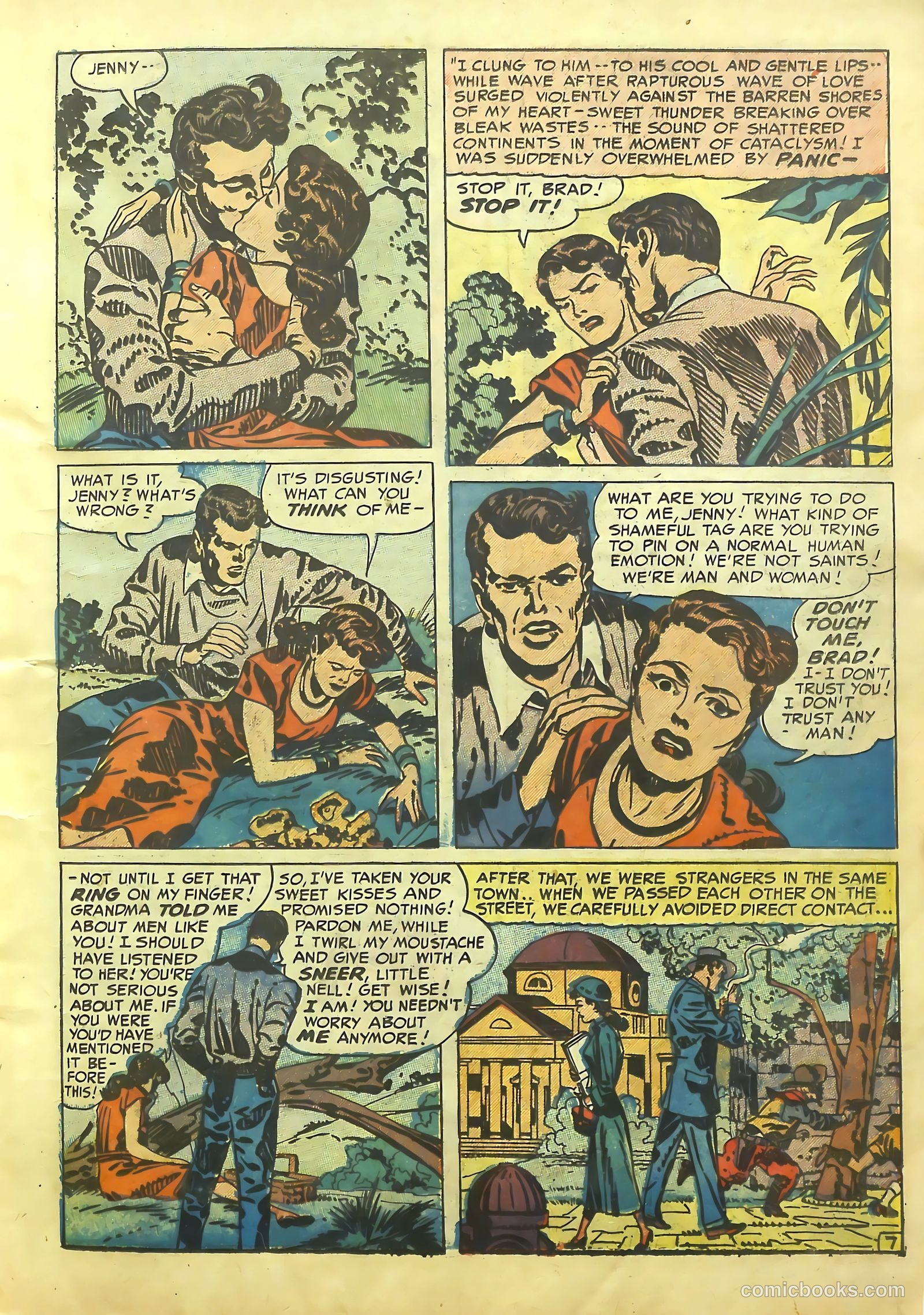 Young Romance #34 (1950) — page 10 of 53