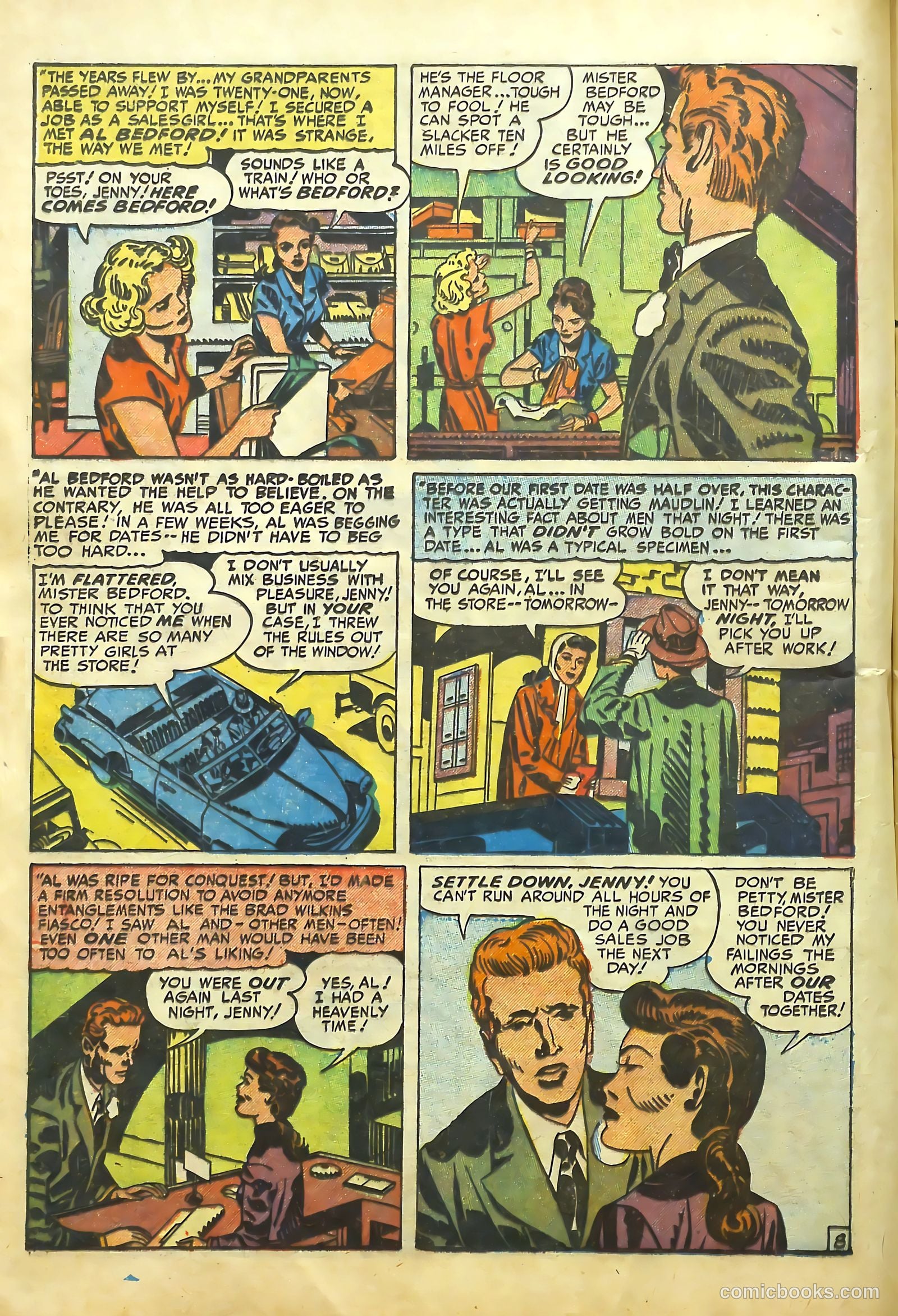 Young Romance #34 (1950) — page 11 of 53