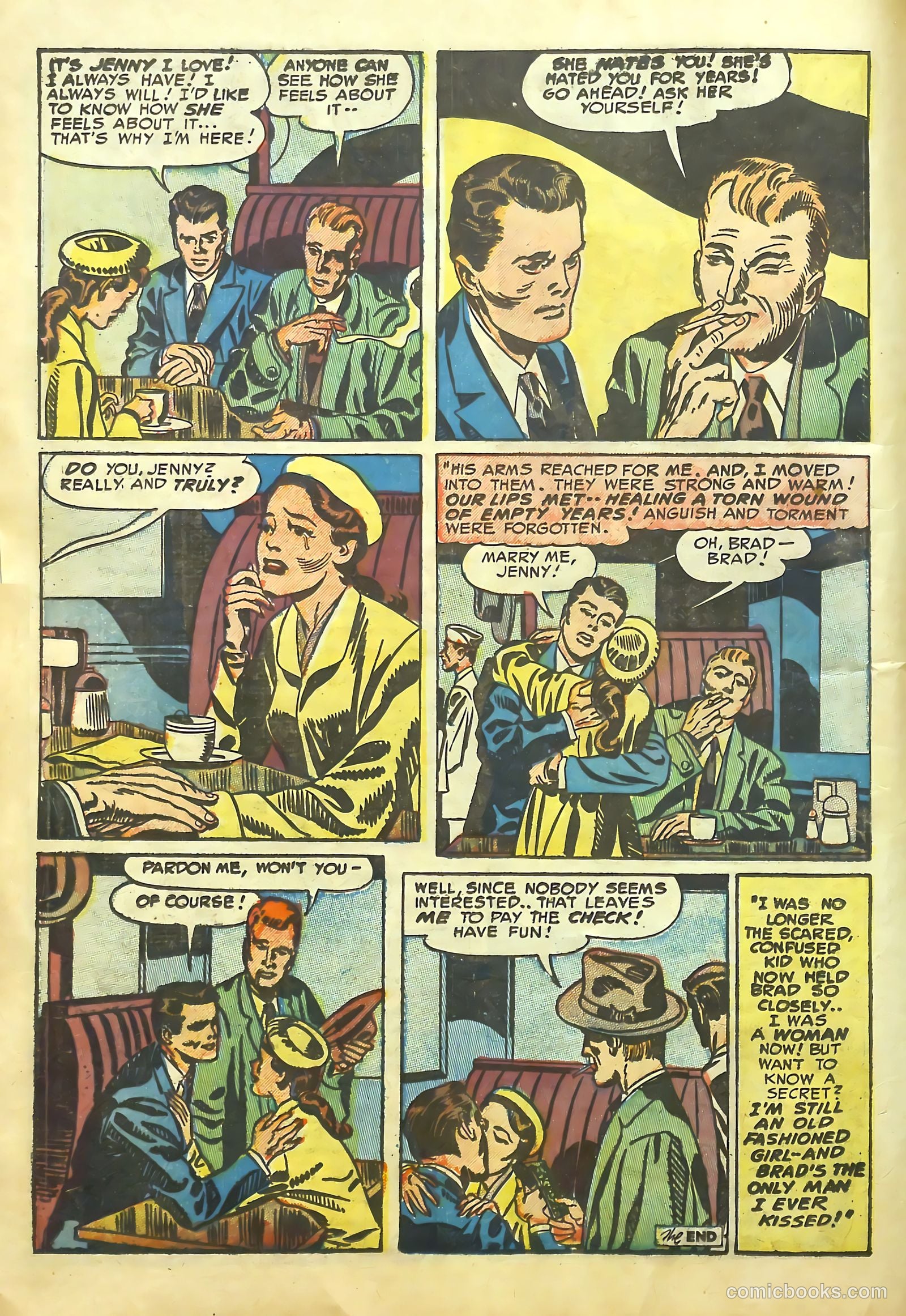 Young Romance #34 (1950) — page 15 of 53