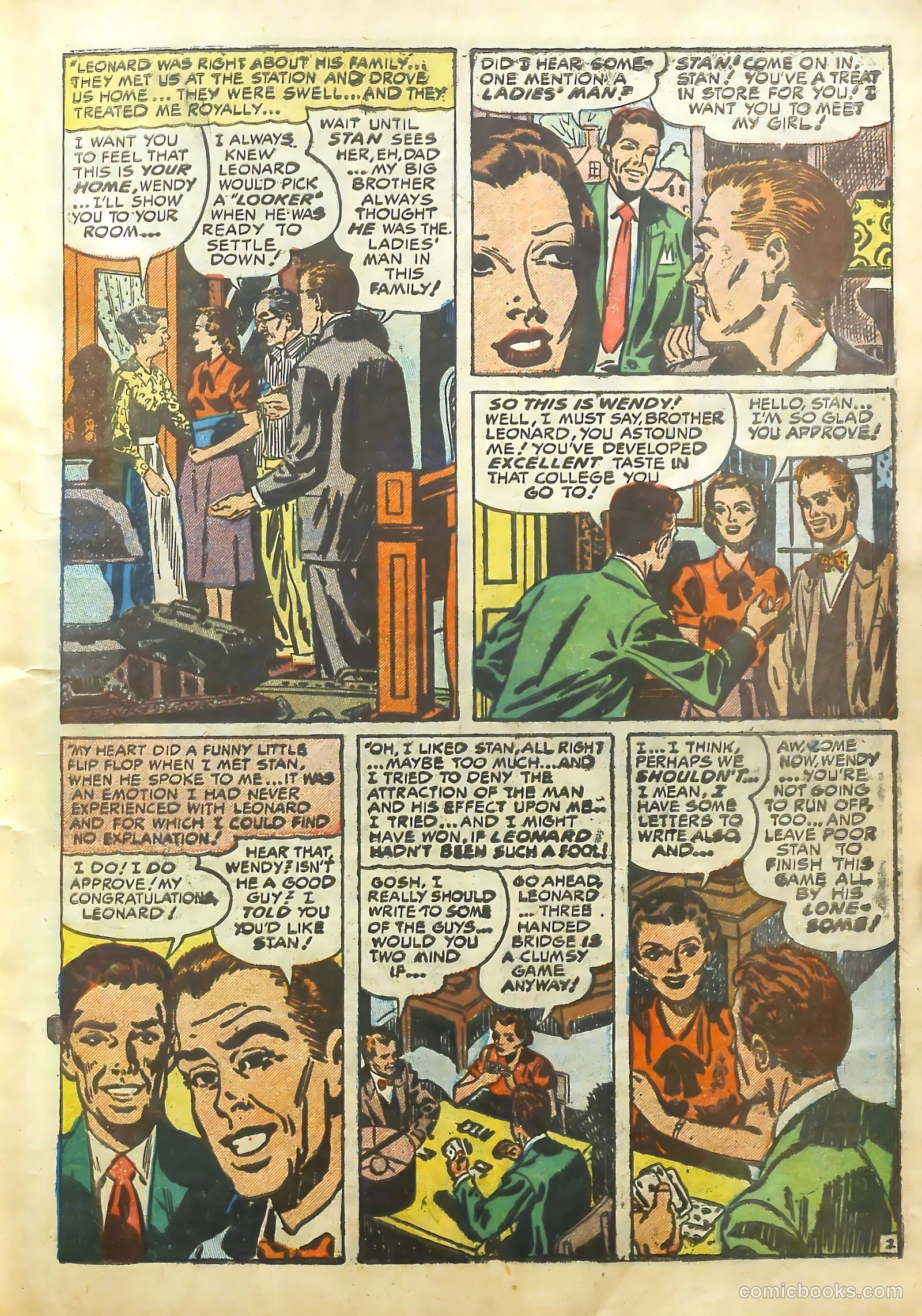 Young Romance #34 (1950) — page 18 of 53