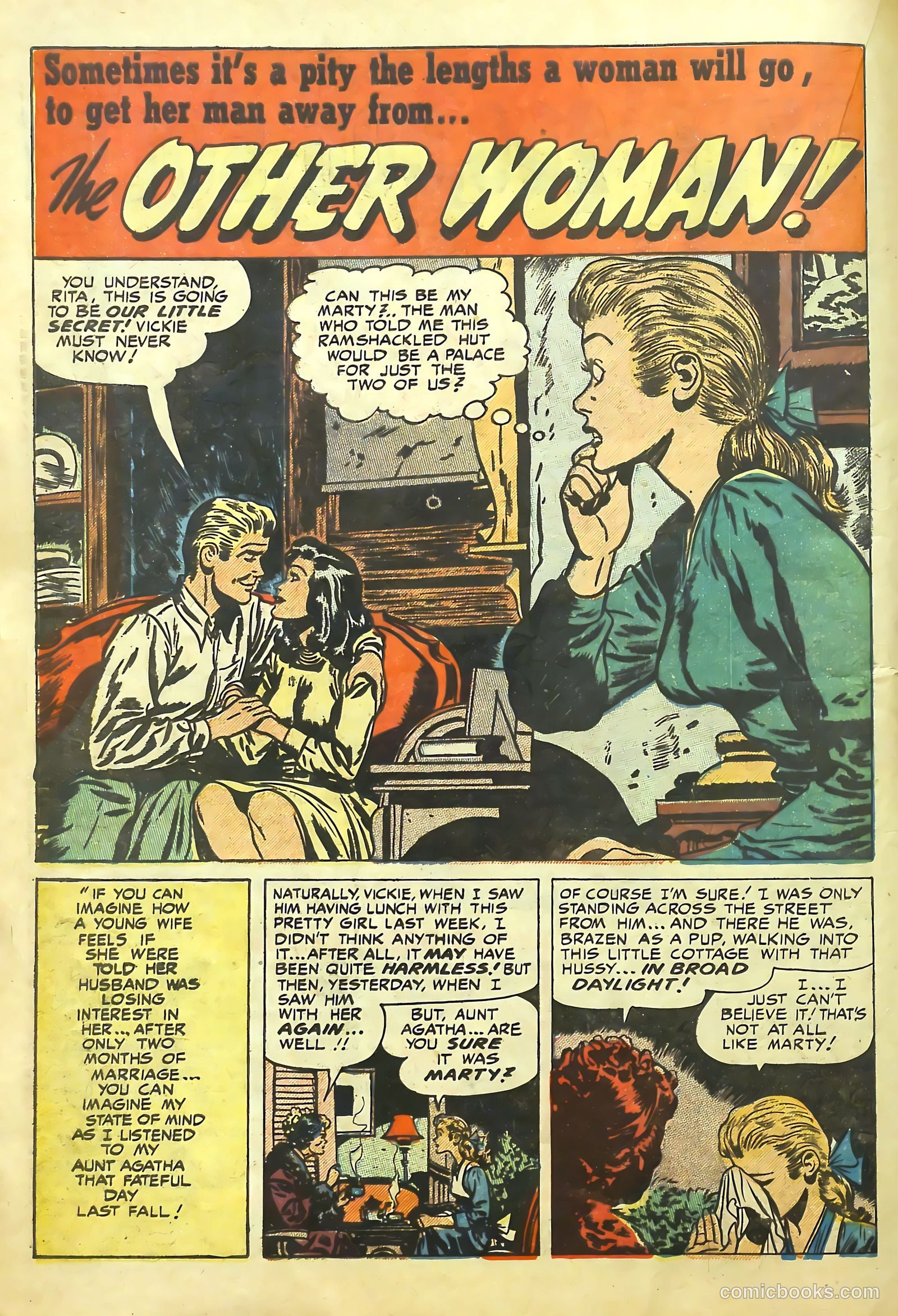 Young Romance #34 (1950) — page 21 of 53