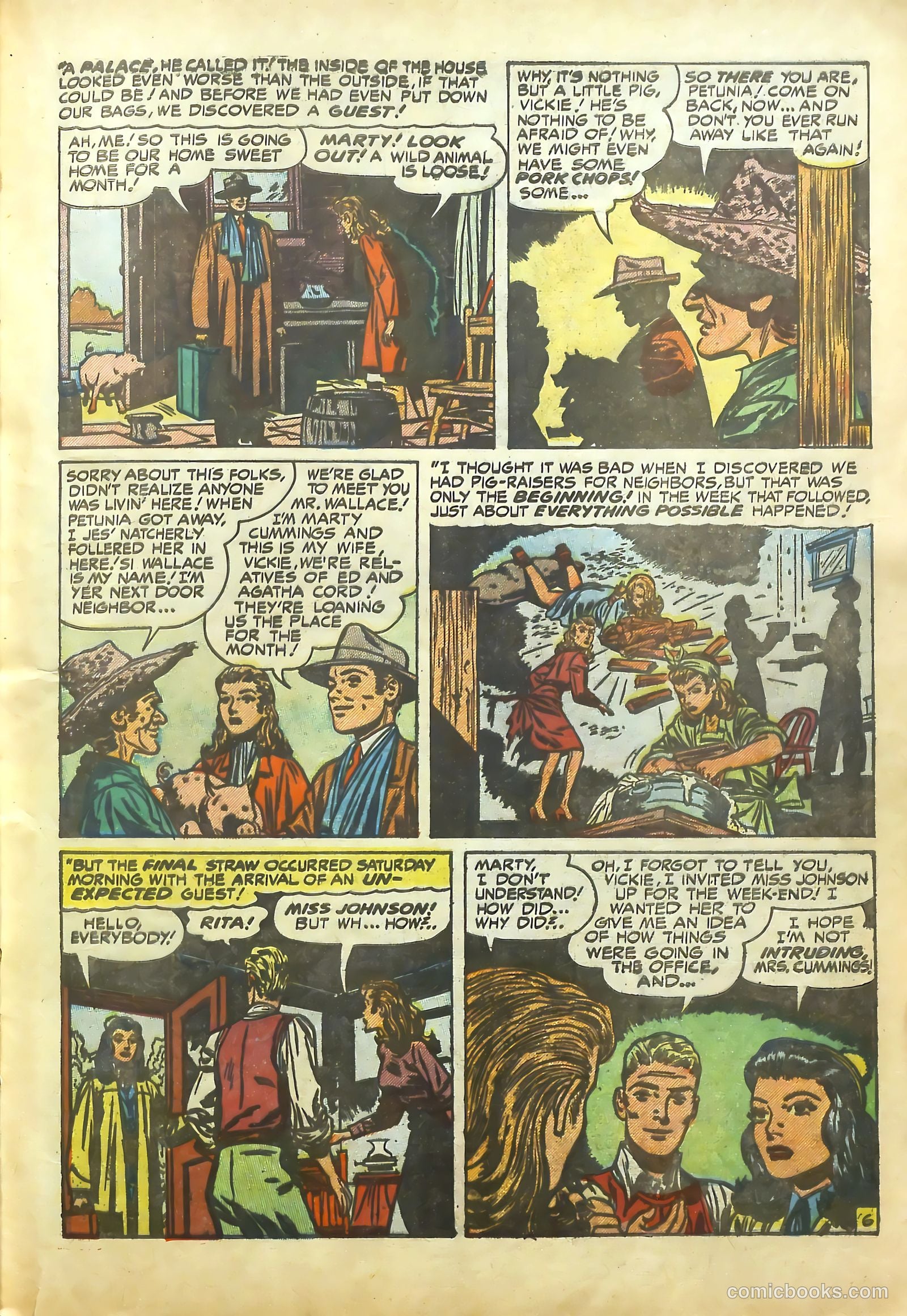 Young Romance #34 (1950) — page 26 of 53