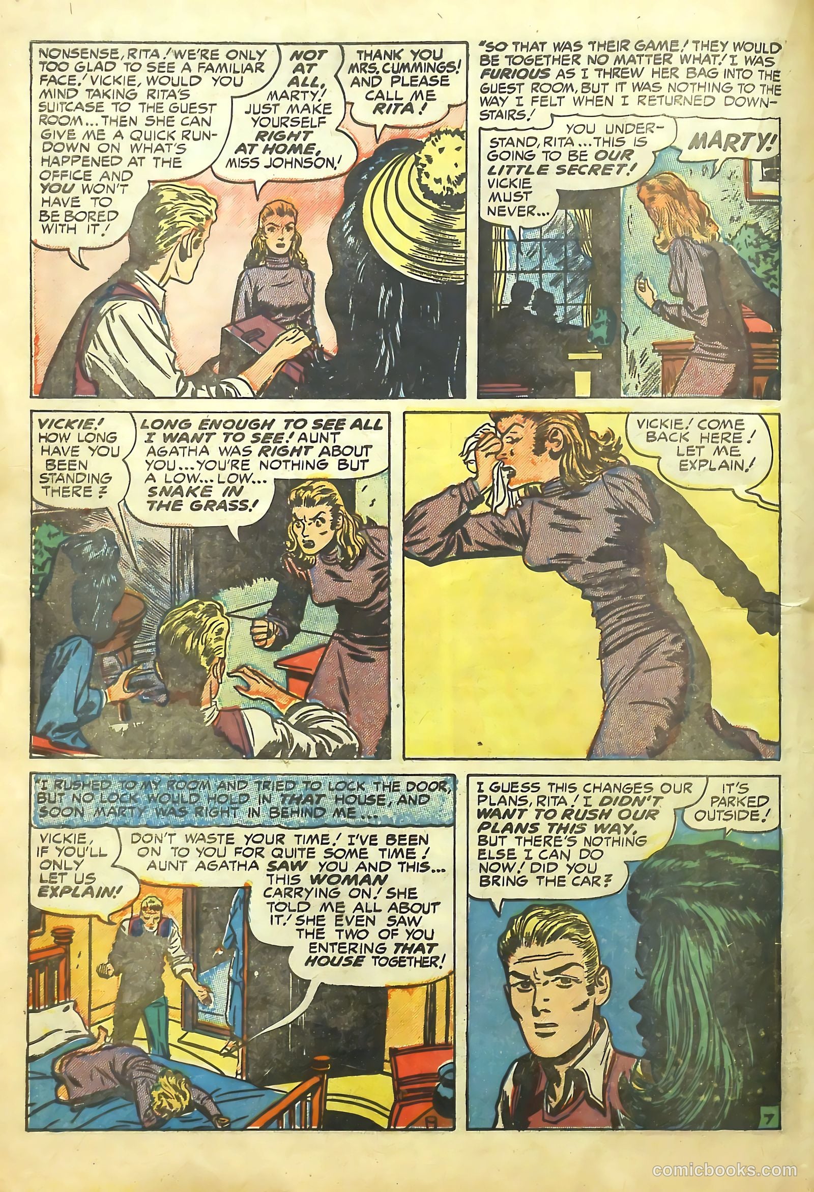 Young Romance #34 (1950) — page 27 of 53