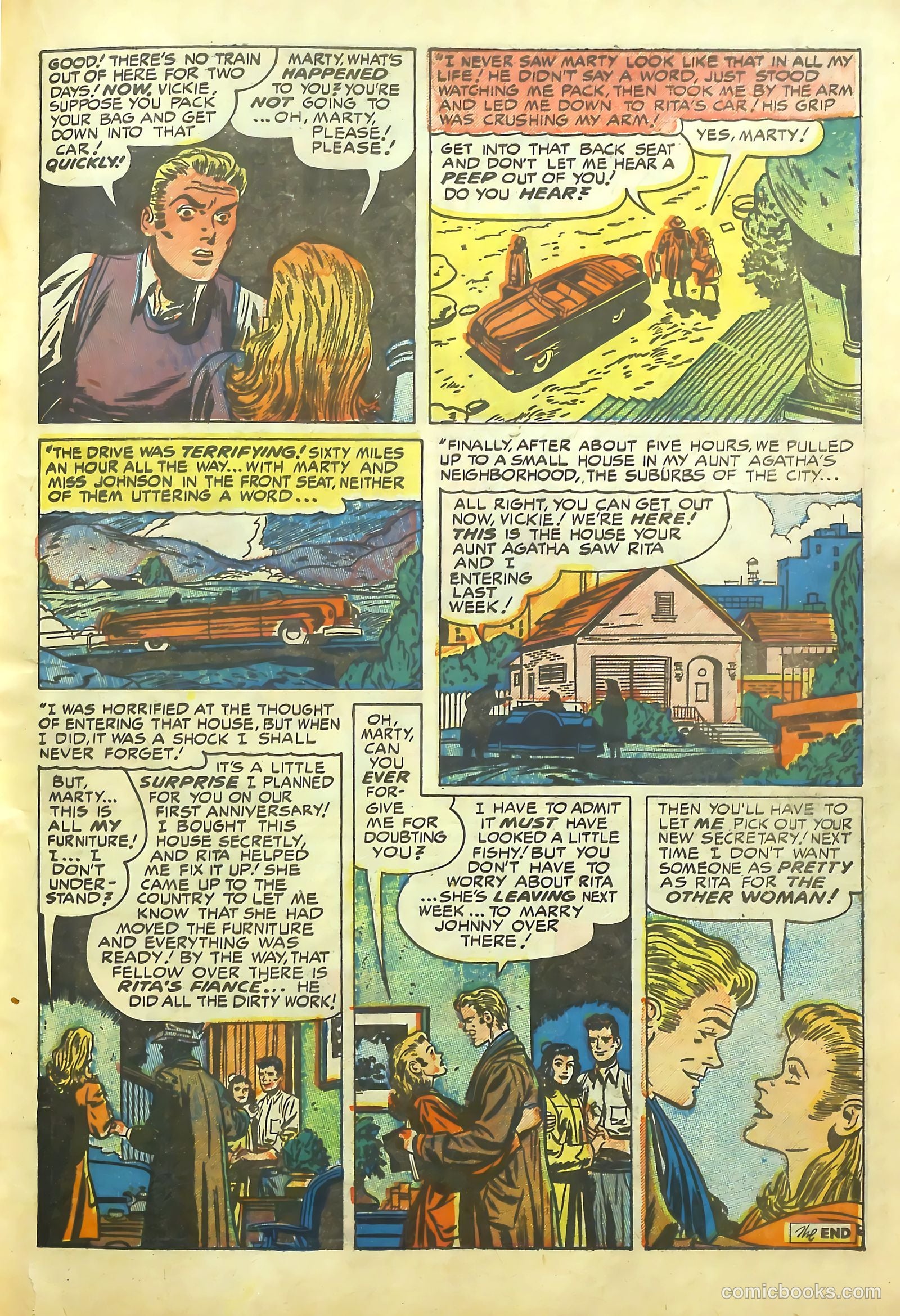 Young Romance #34 (1950) — page 28 of 53
