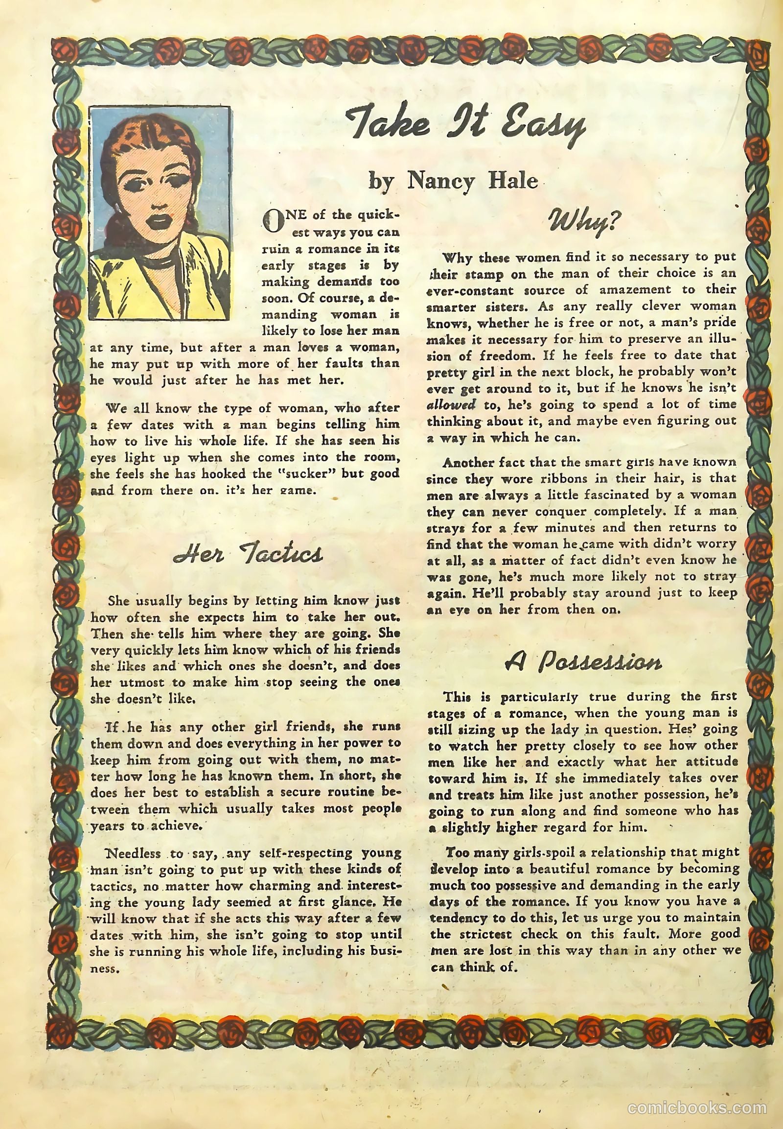 Young Romance #34 (1950) — page 31 of 53