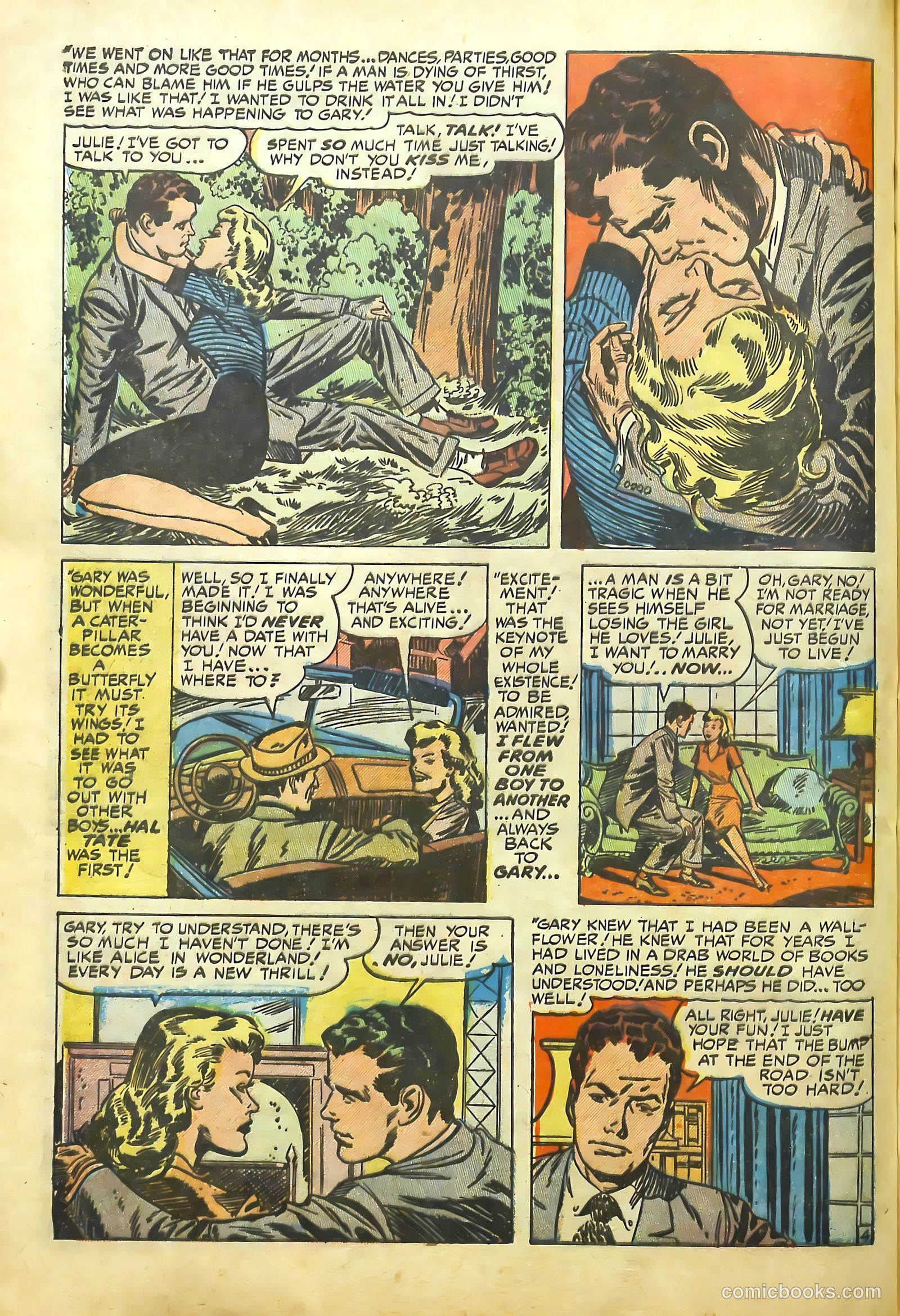 Young Romance #34 (1950) — page 35 of 53