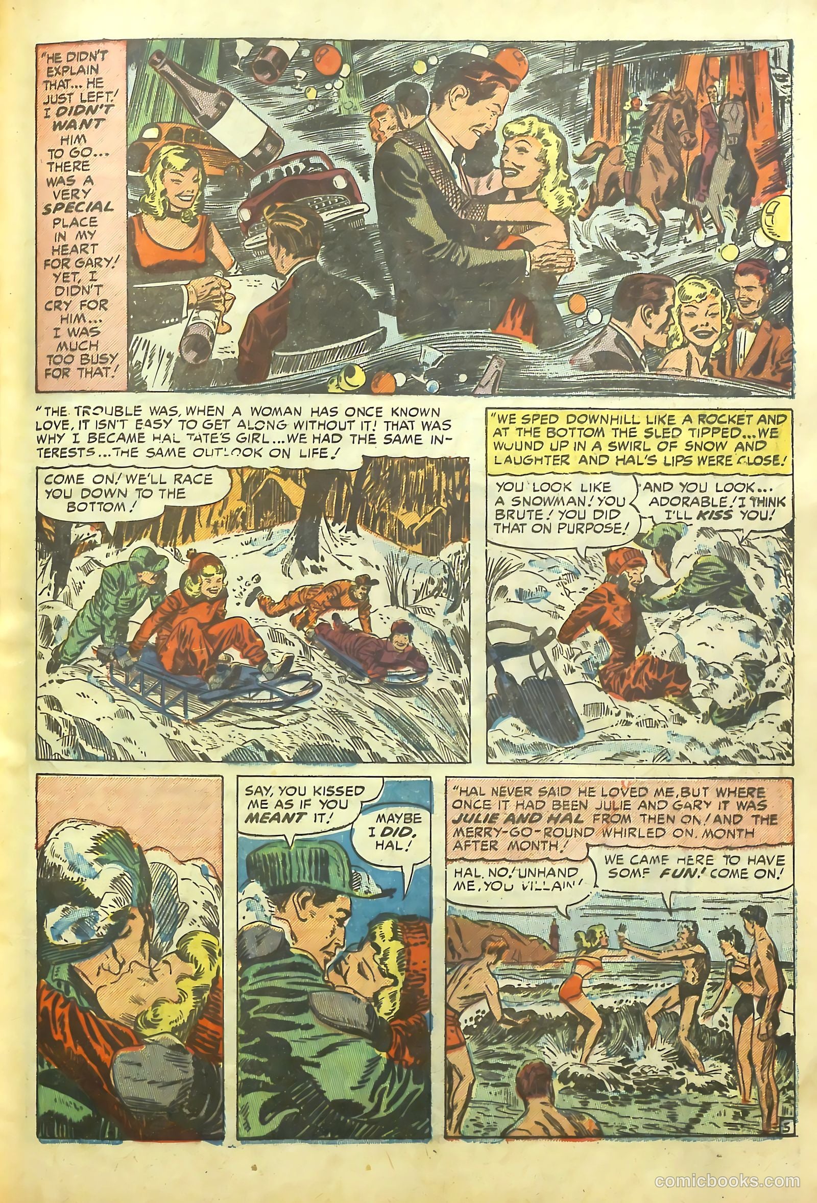 Young Romance #34 (1950) — page 36 of 53