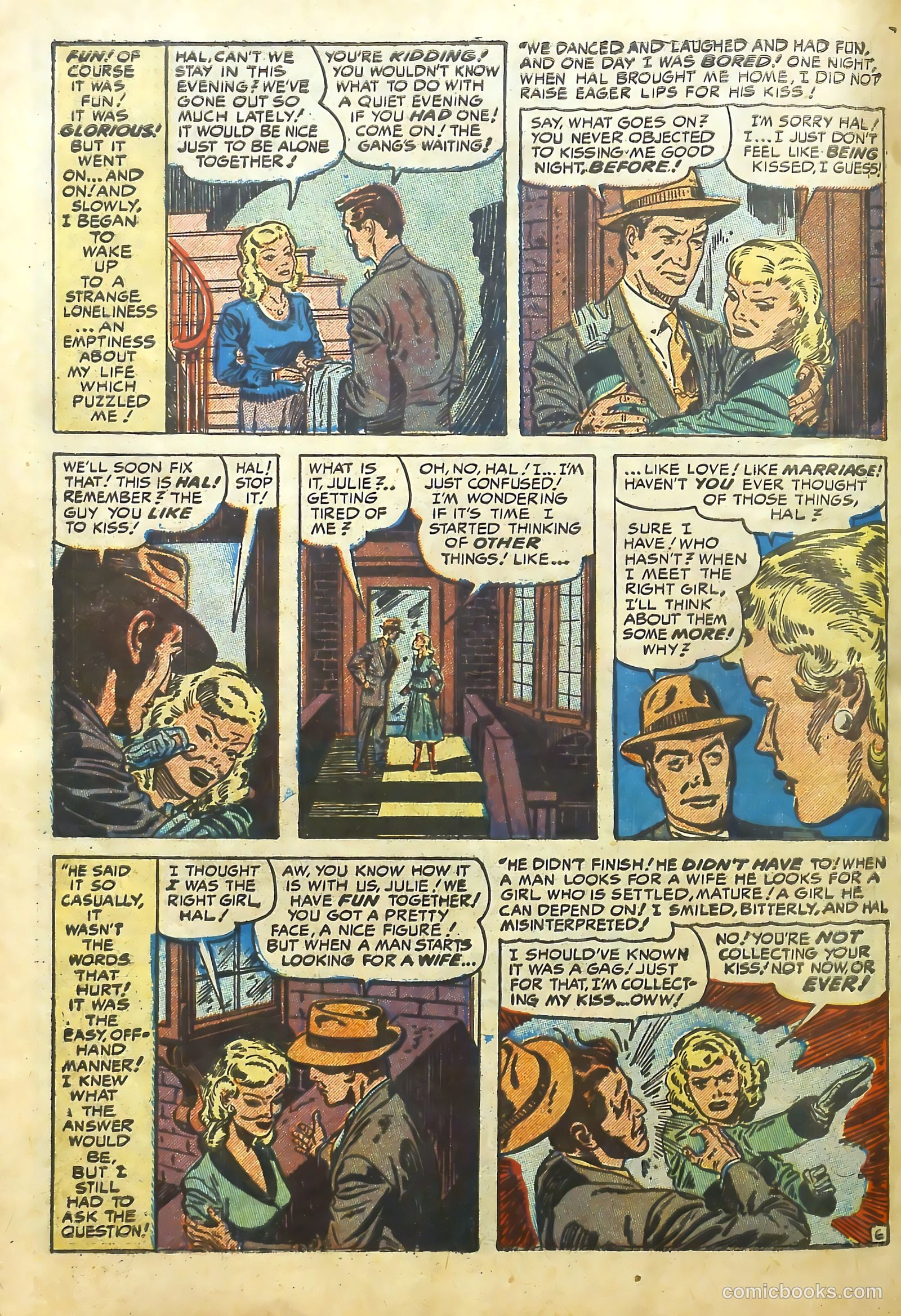 Young Romance #34 (1950) — page 37 of 53