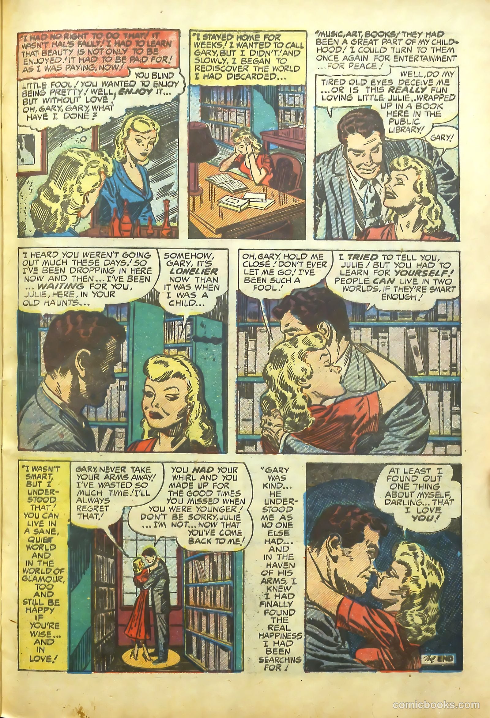 Young Romance #34 (1950) — page 38 of 53
