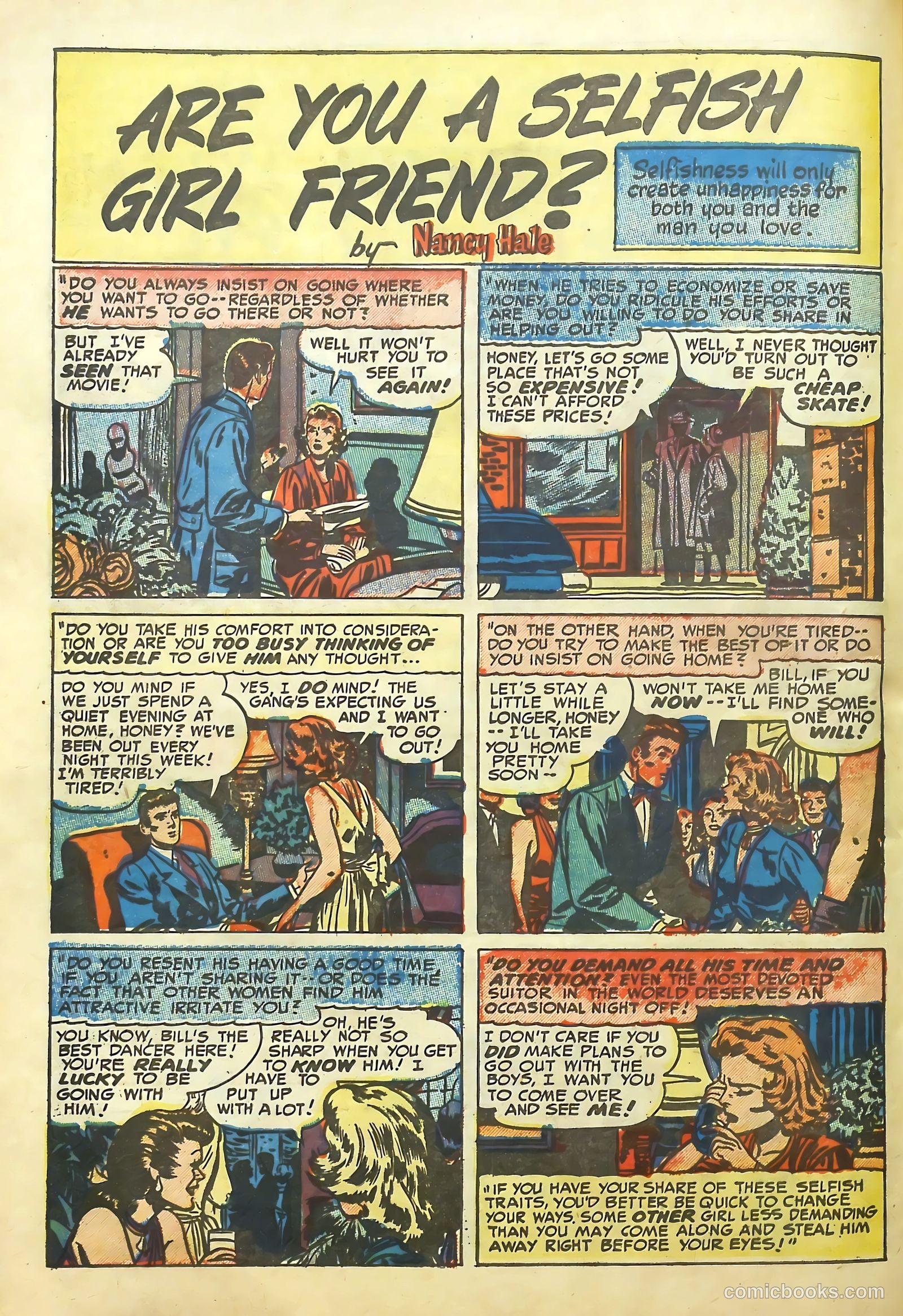 Young Romance #34 (1950) — page 39 of 53