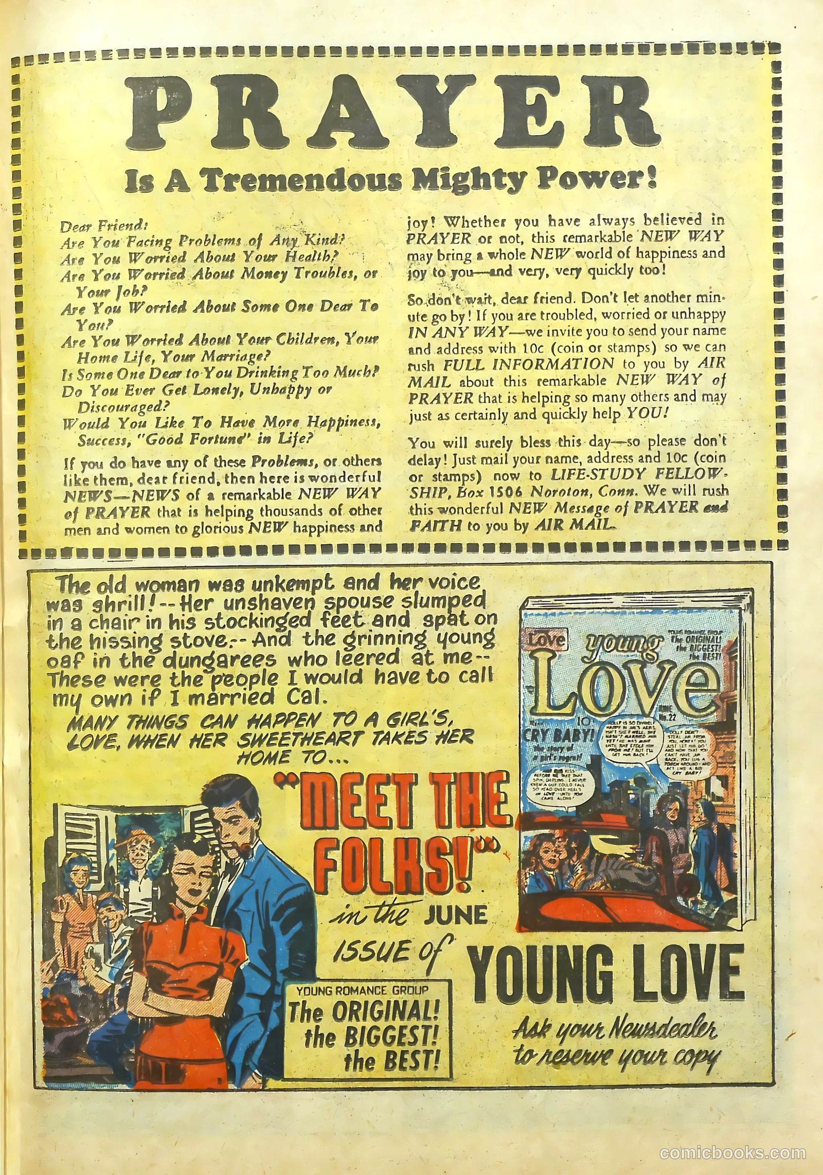 Young Romance #34 (1950) — page 42 of 53