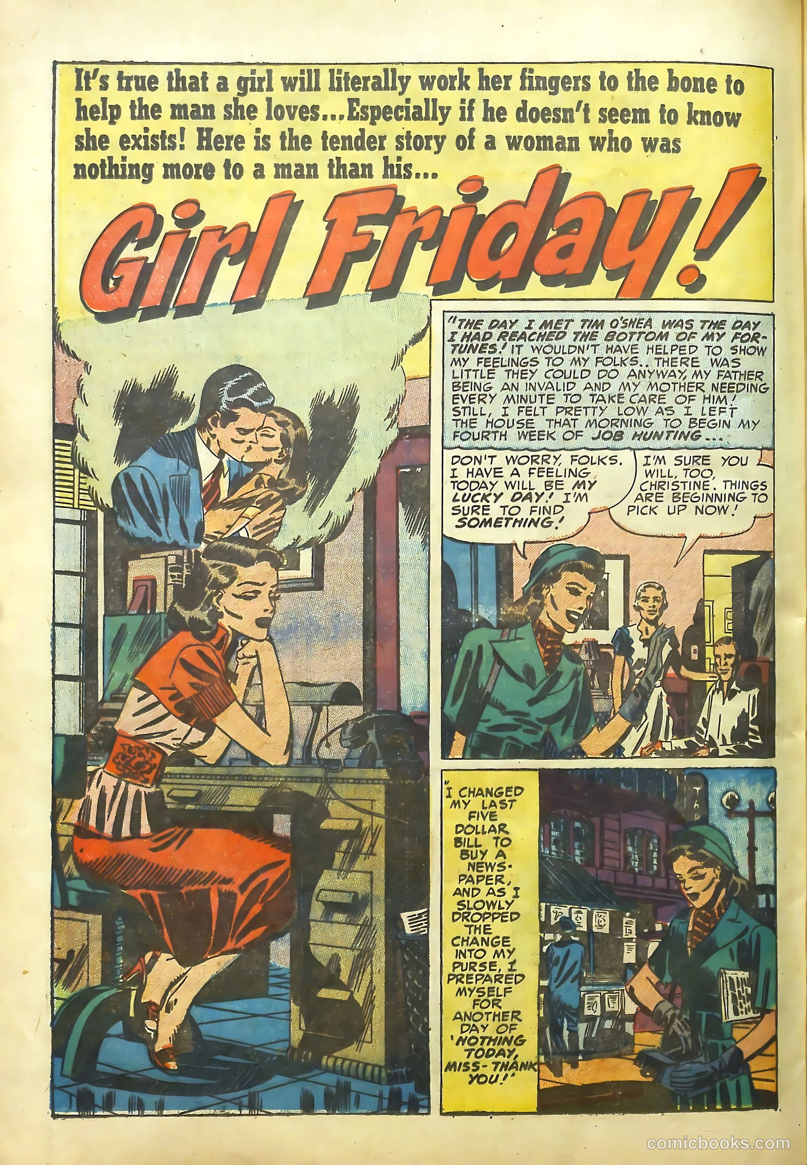 Young Romance #34 (1950) — page 43 of 53
