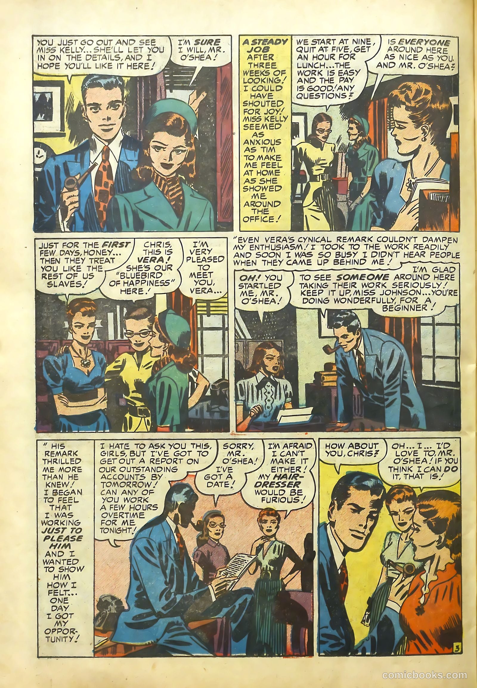 Young Romance #34 (1950) — page 45 of 53