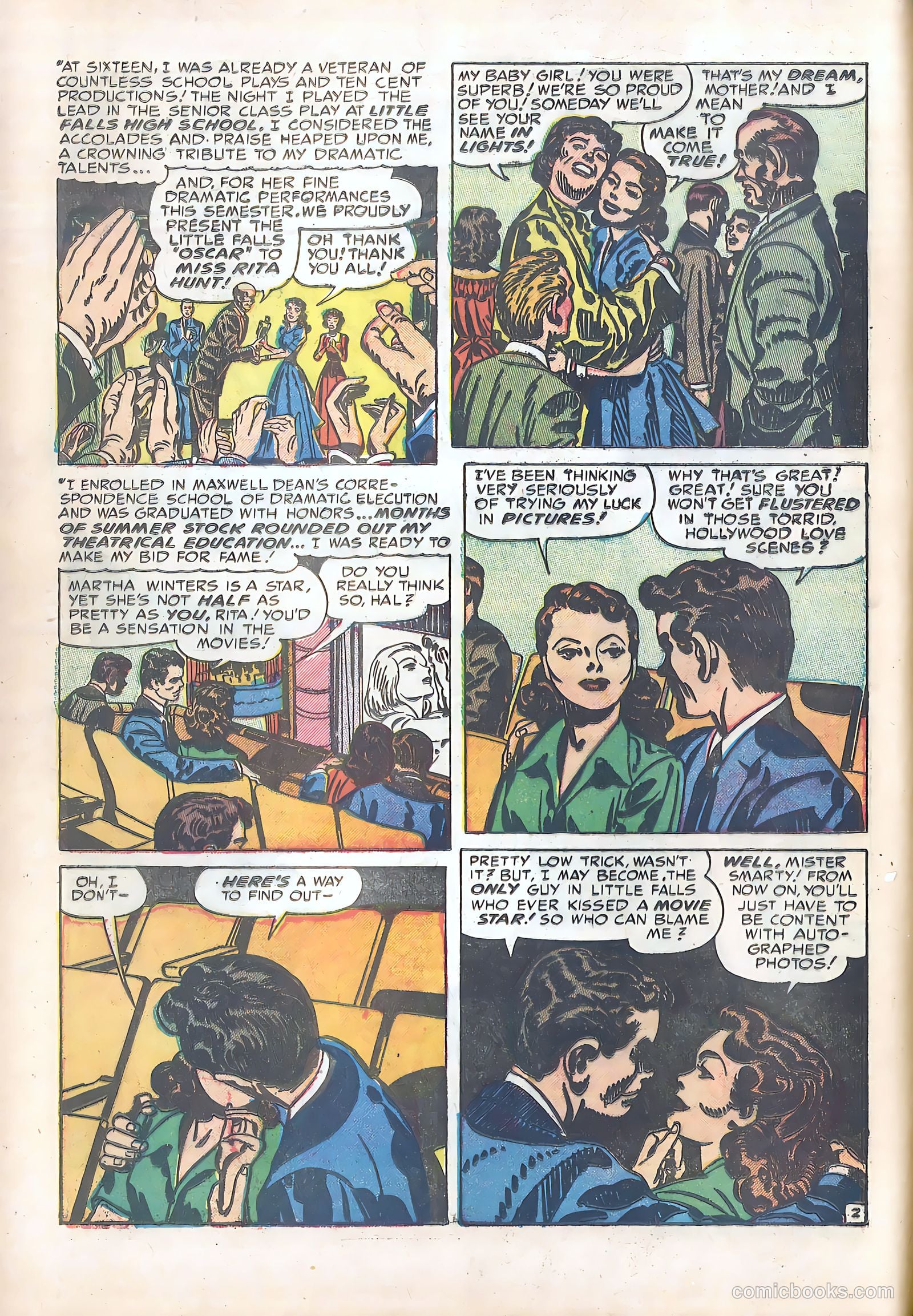 Young Romance #35 (1949) — page 4 of 52