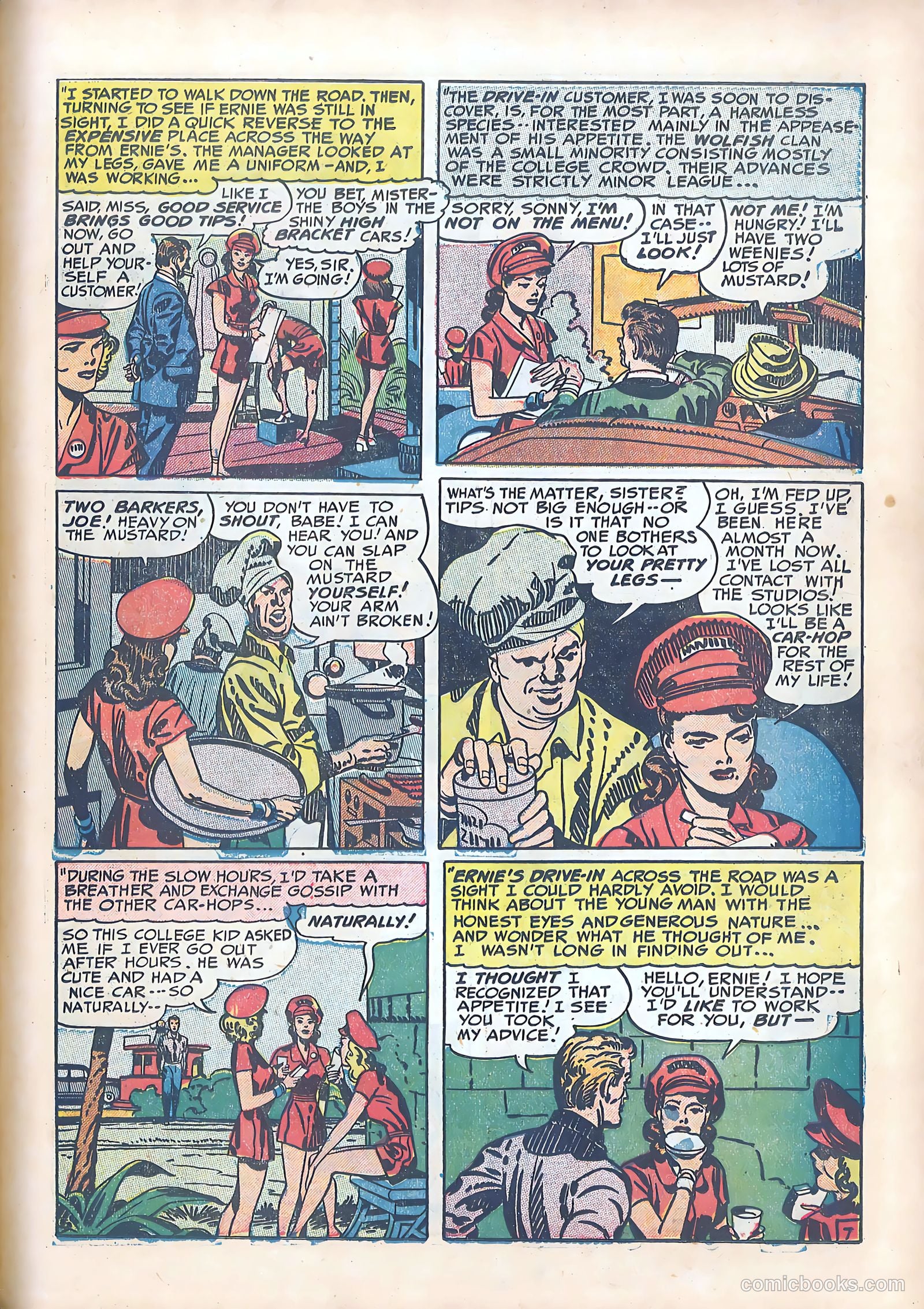 Young Romance #35 (1949) — page 9 of 52