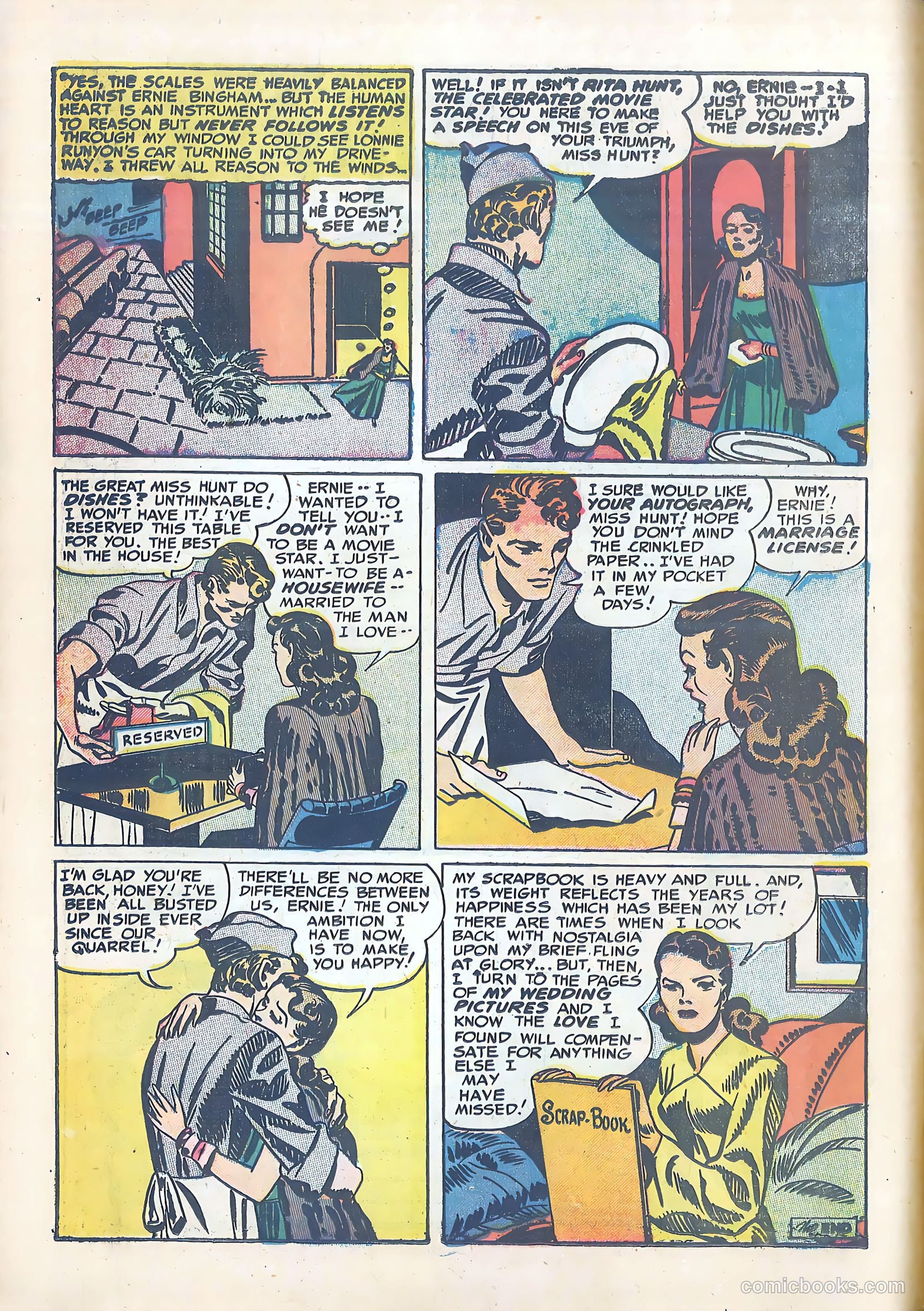 Young Romance #35 (1949) — page 14 of 52