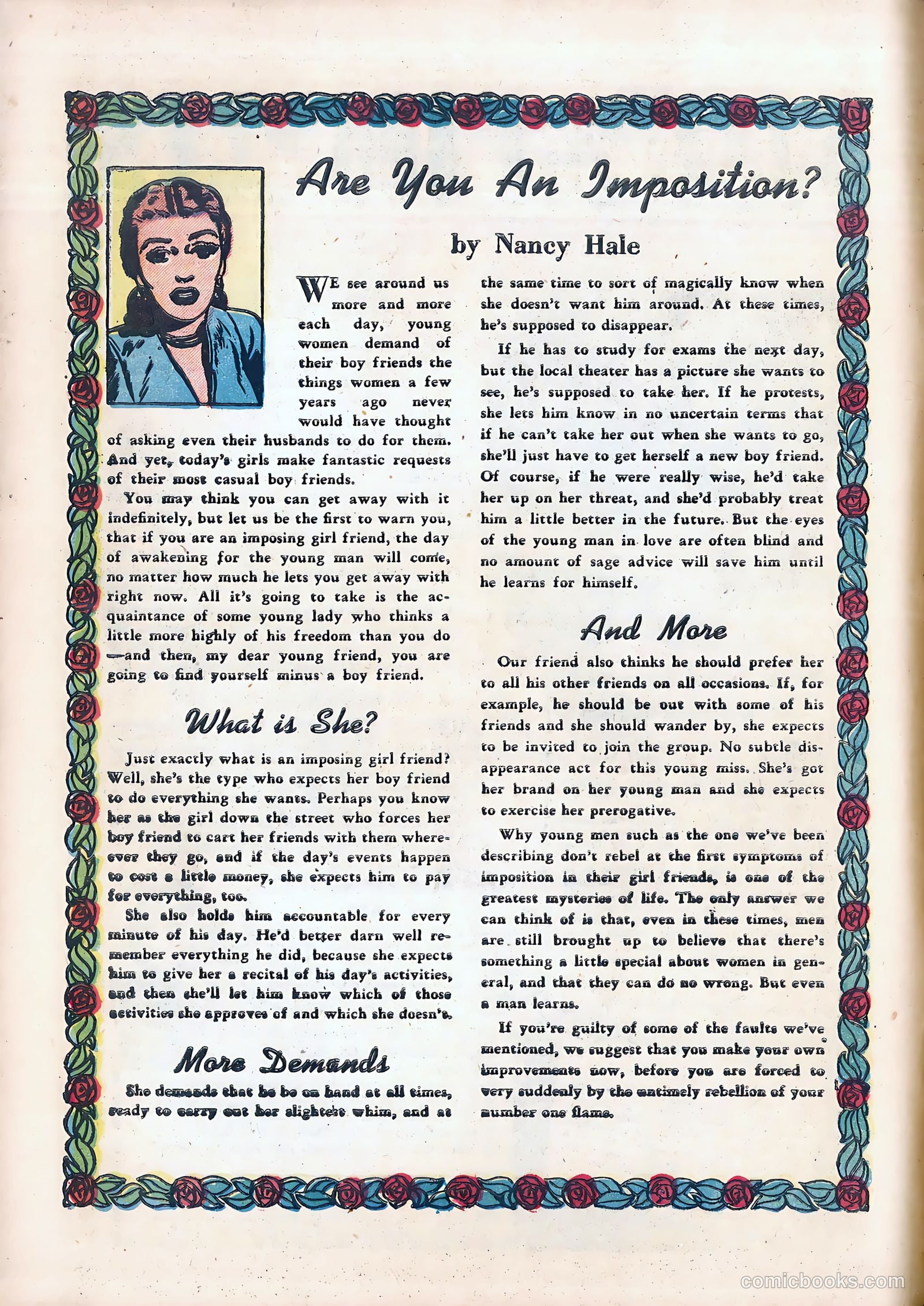 Young Romance #35 (1949) — page 16 of 52