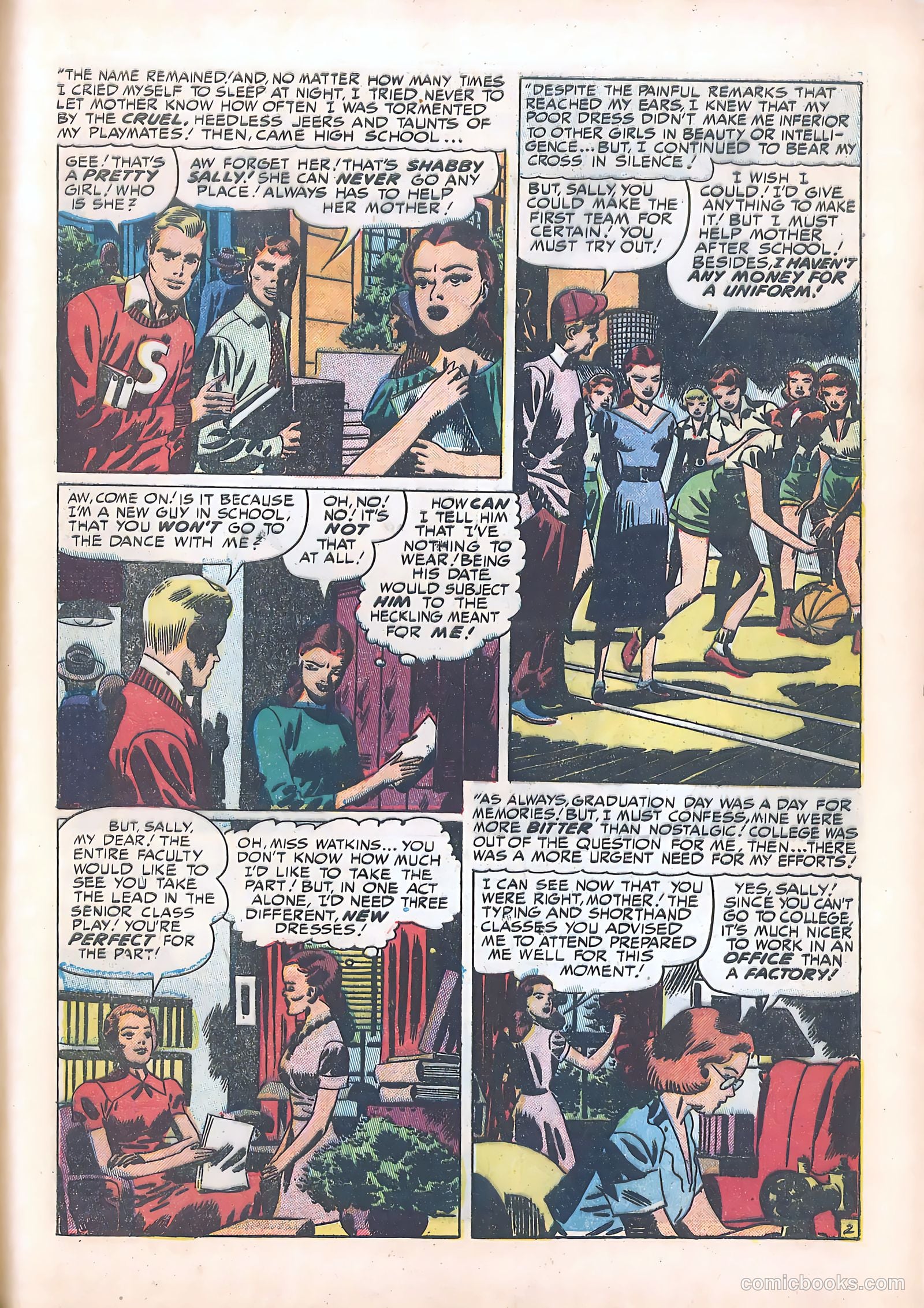 Young Romance #35 (1949) — page 19 of 52